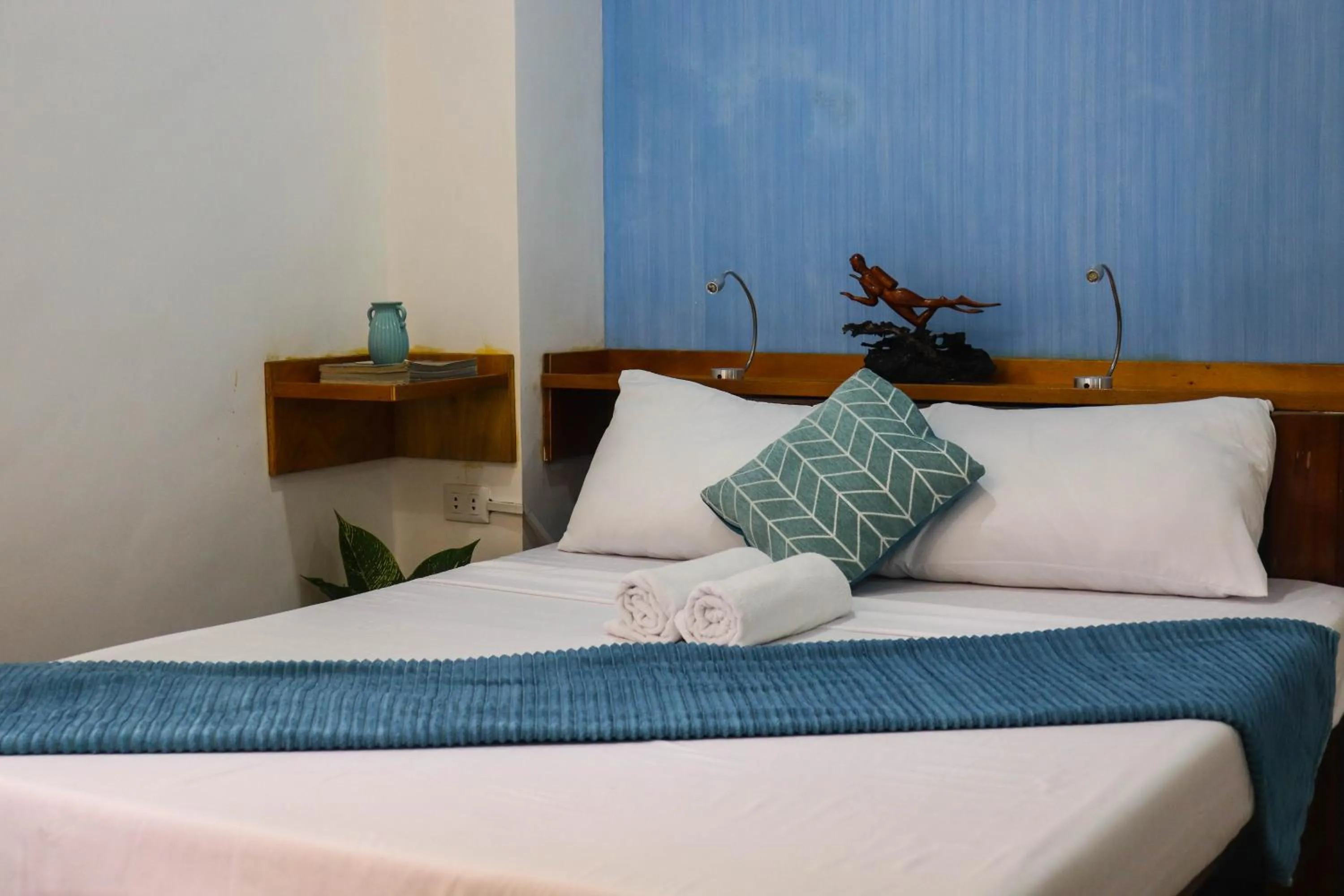 Bed in The Beach House