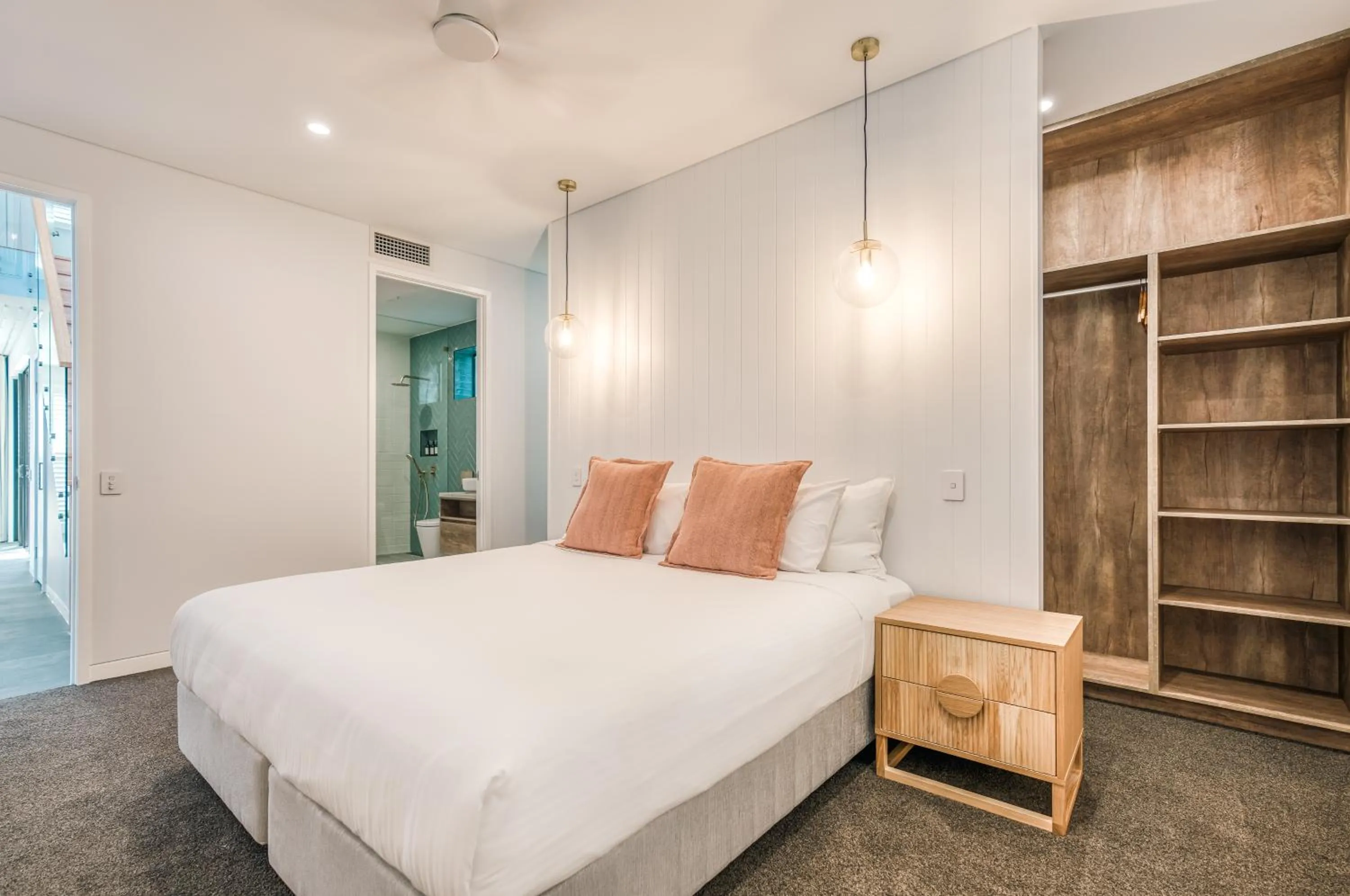 Bedroom, Bed in Essence Peregian Beach