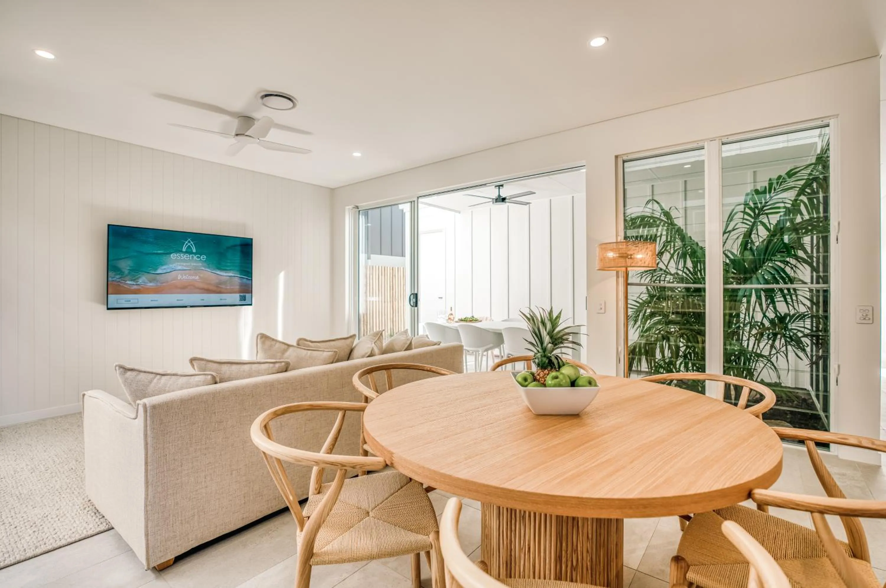 Dining area in Essence Peregian Beach