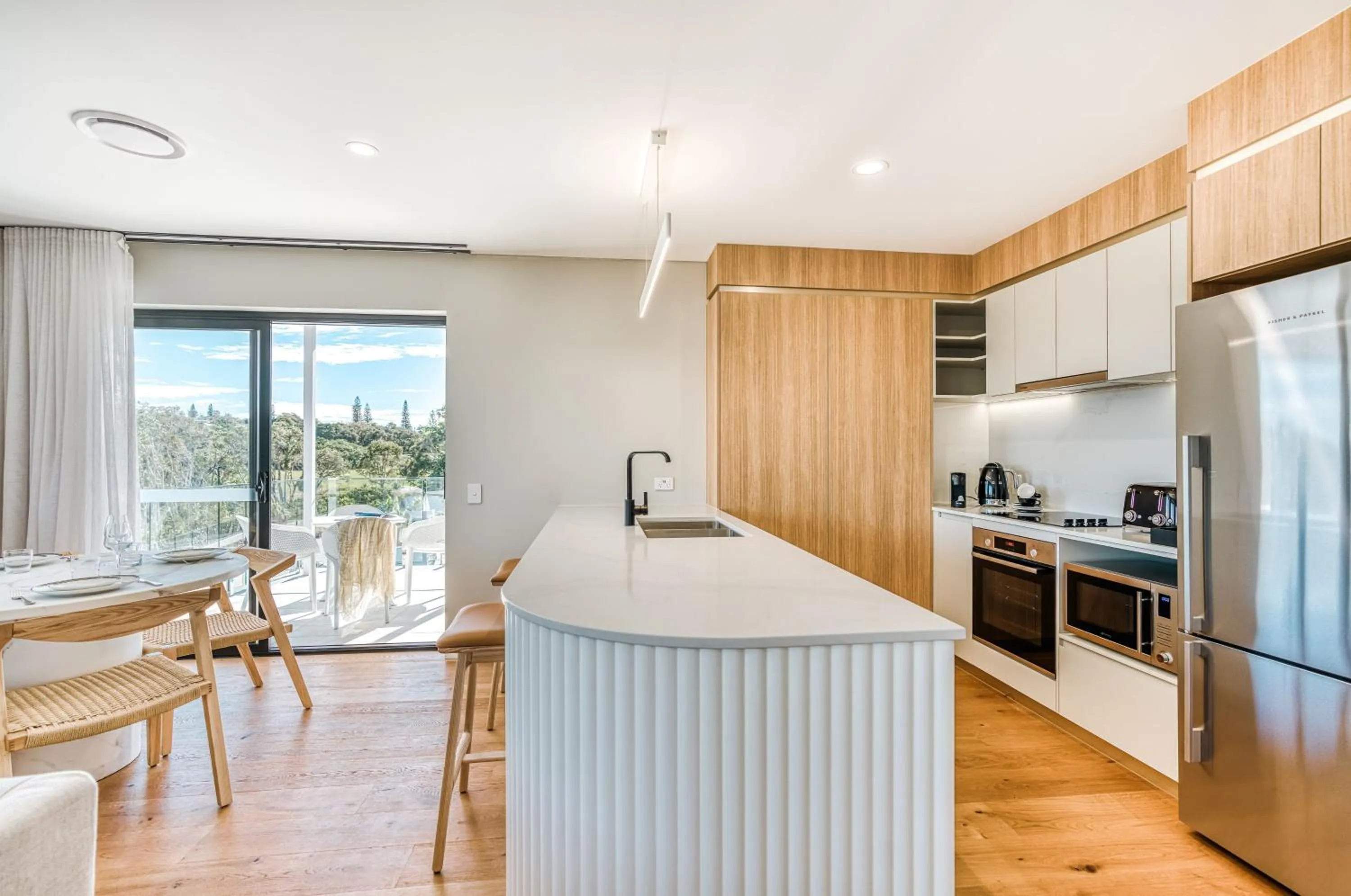 kitchen in Essence Peregian Beach