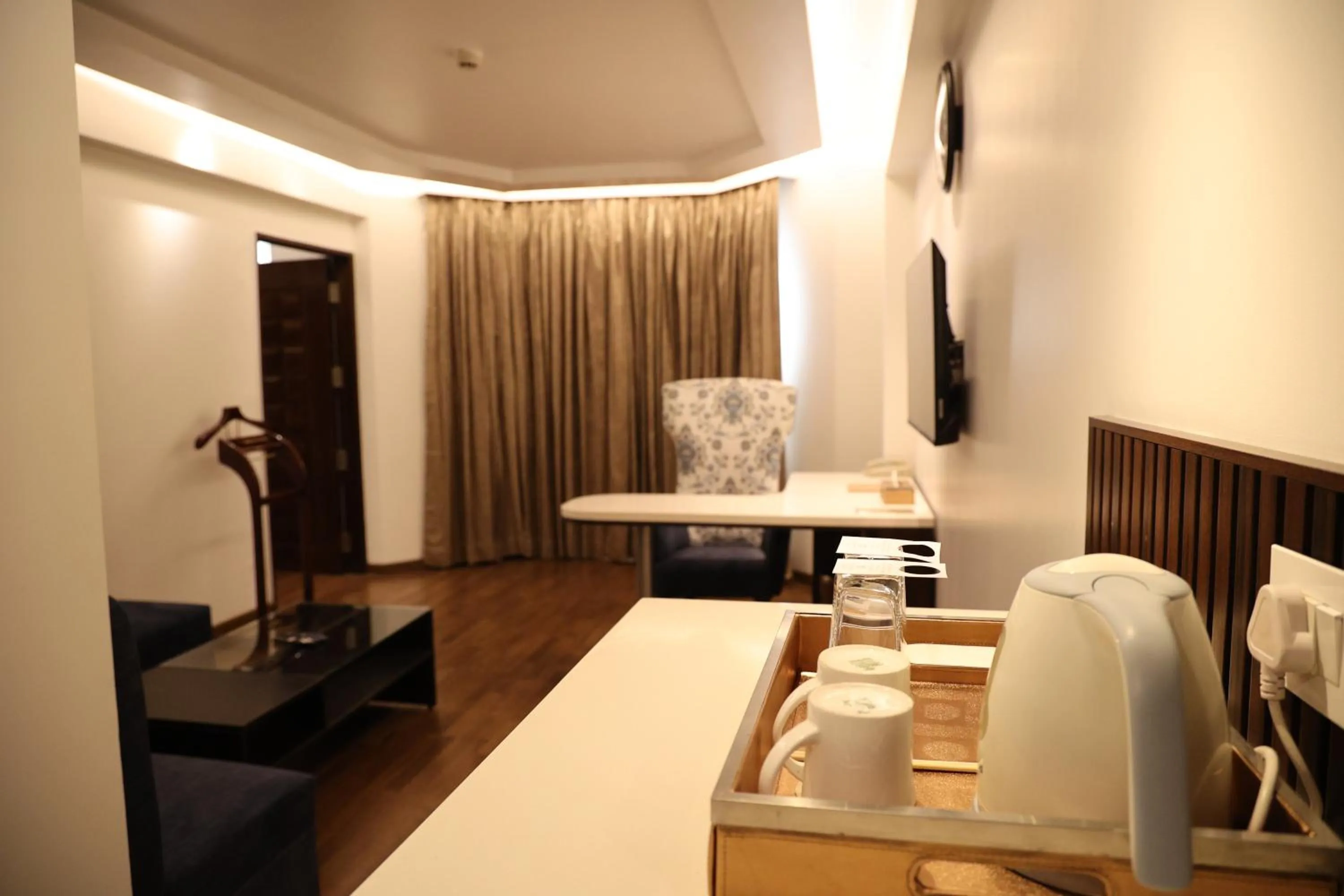 Living room in Utopian Luxe