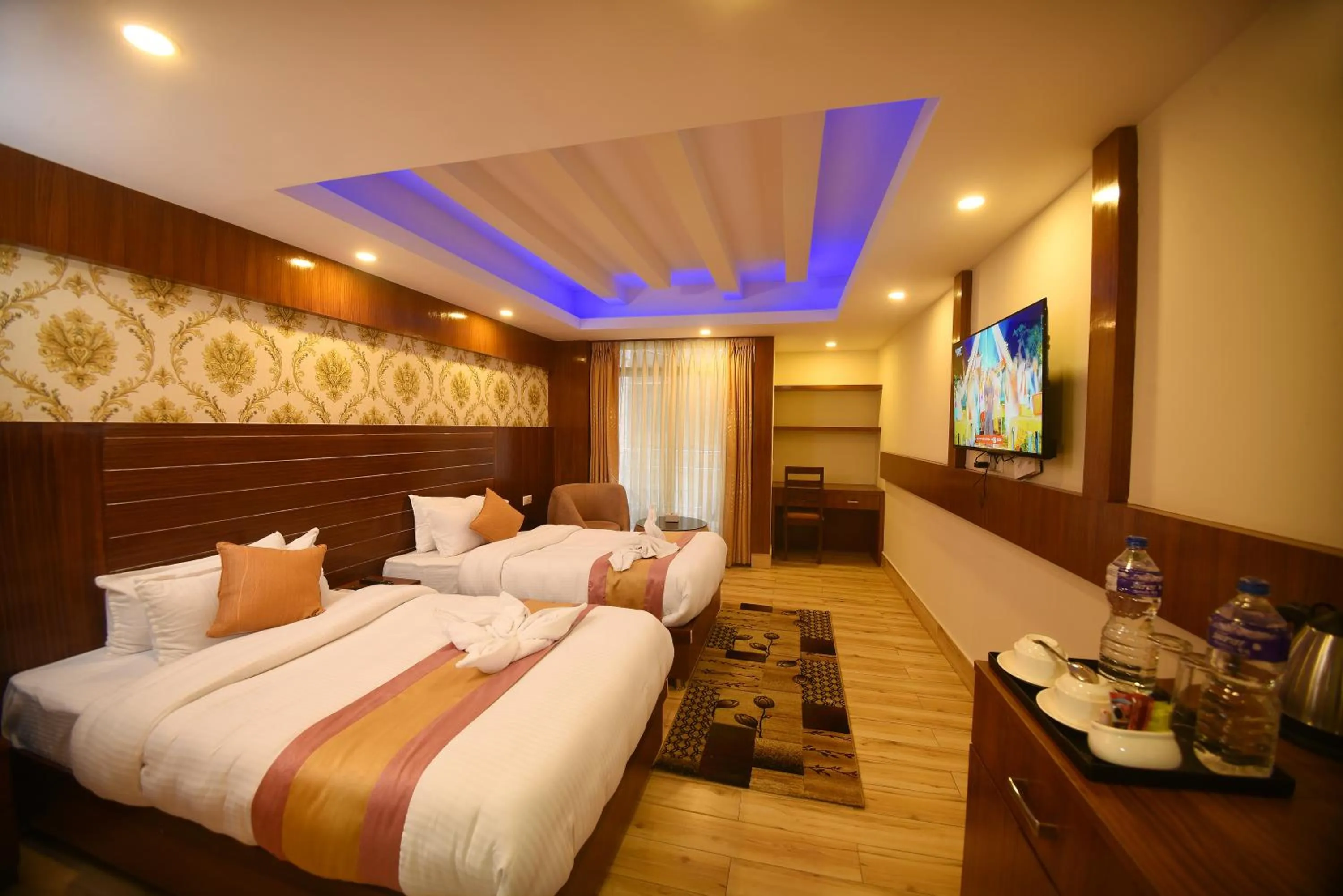 Bed in Hotel Simal