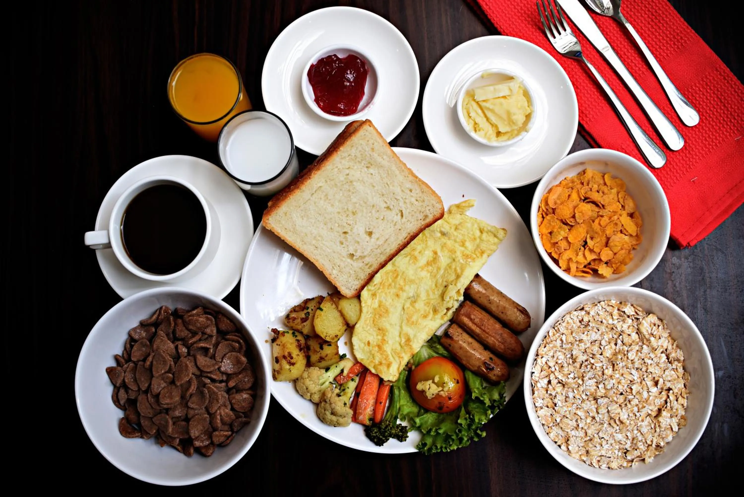 Breakfast in Hotel Simal