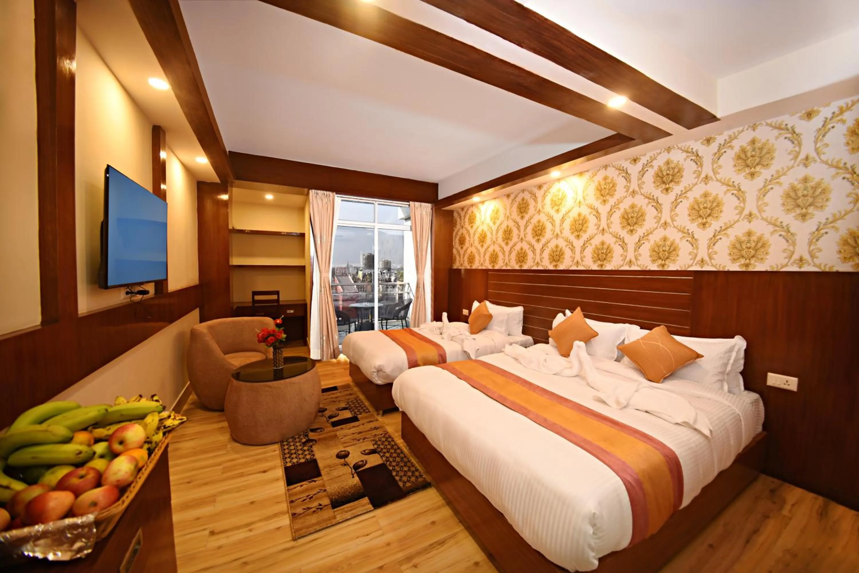 Bed in Hotel Simal