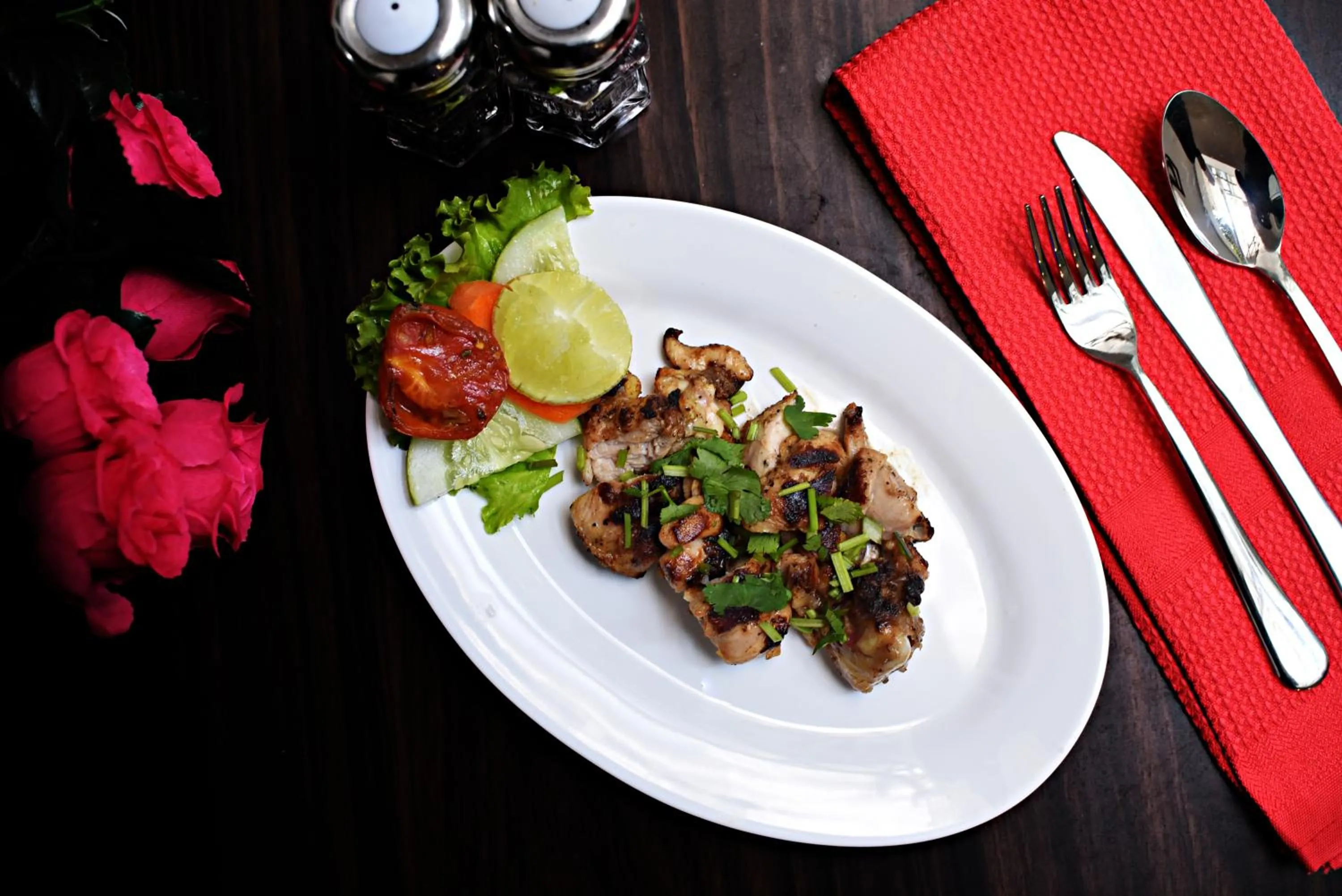 Food close-up in Hotel Simal