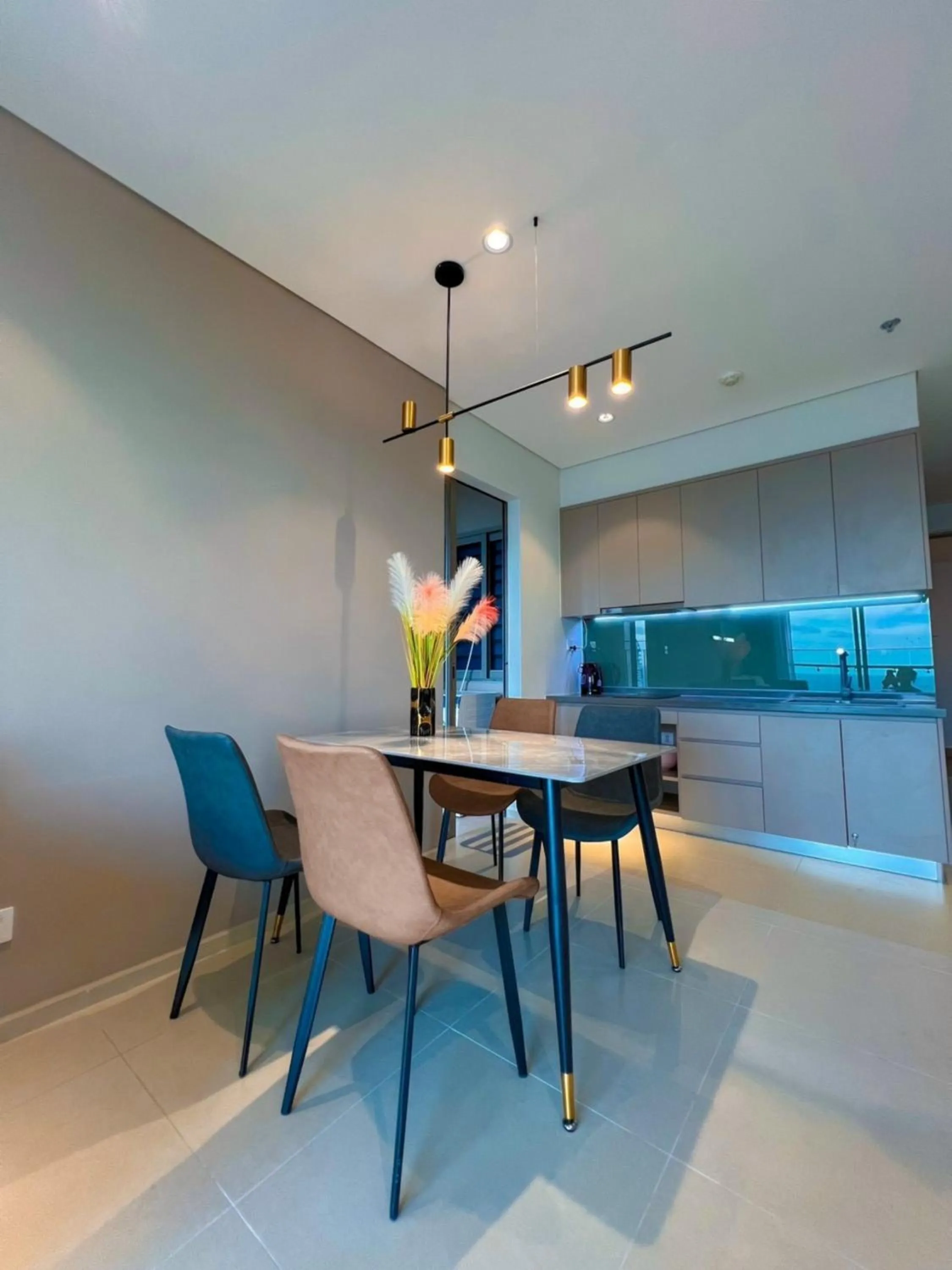 Kitchen or kitchenette in The Sóng apartment