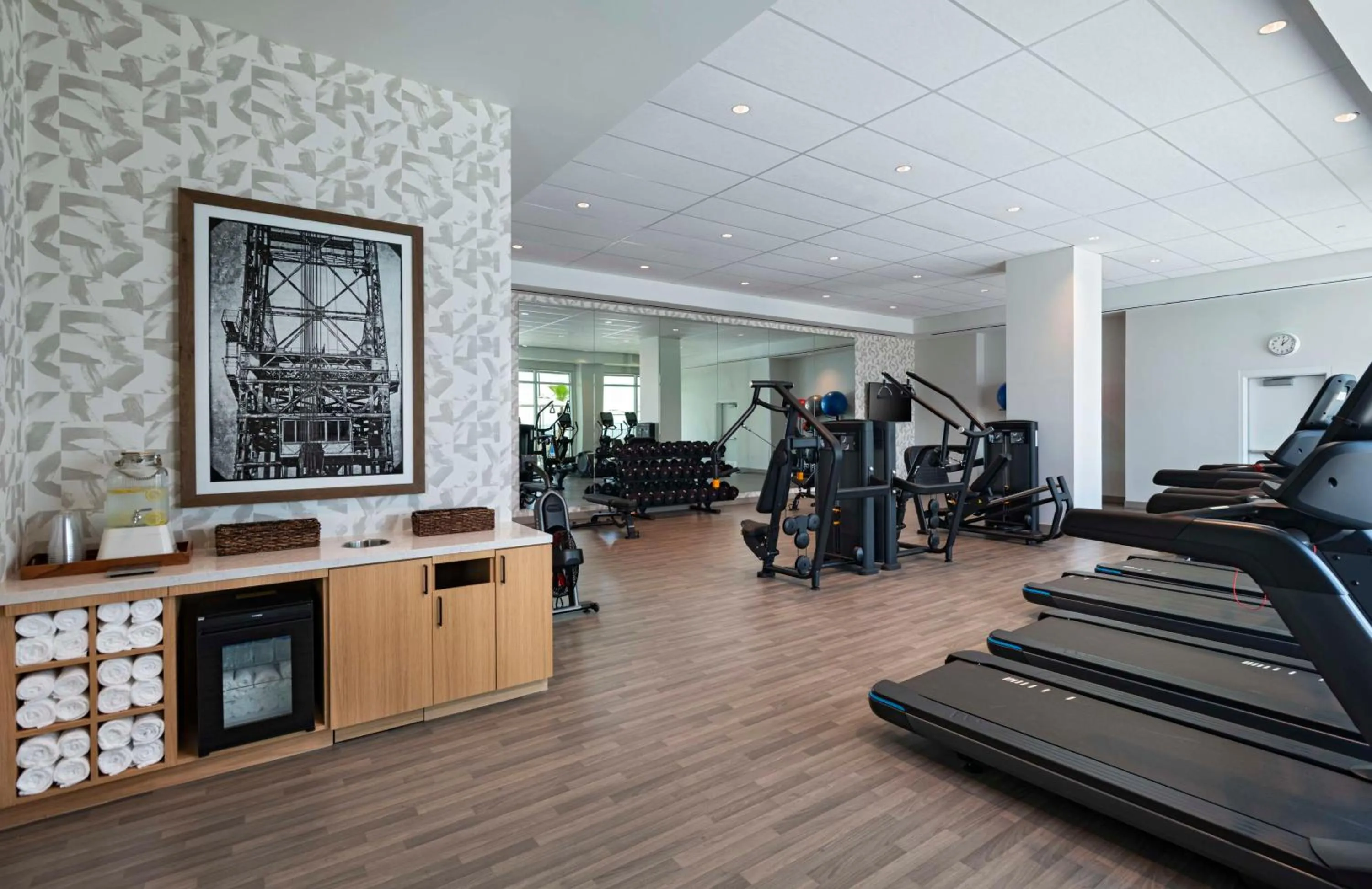 Fitness centre/facilities in Hyatt Regency Baytown-Houston
