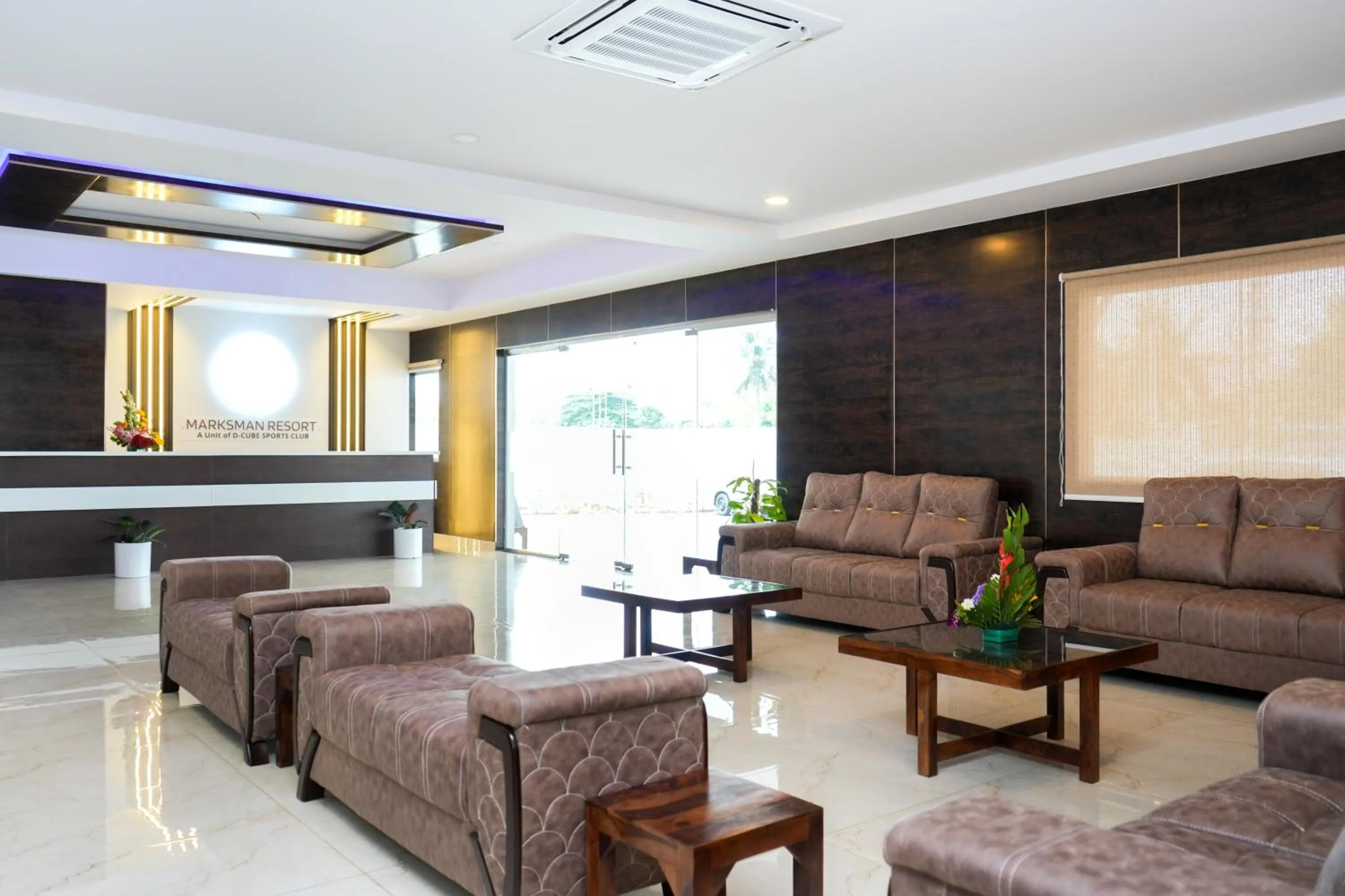 Lobby or reception in Marksman Resort