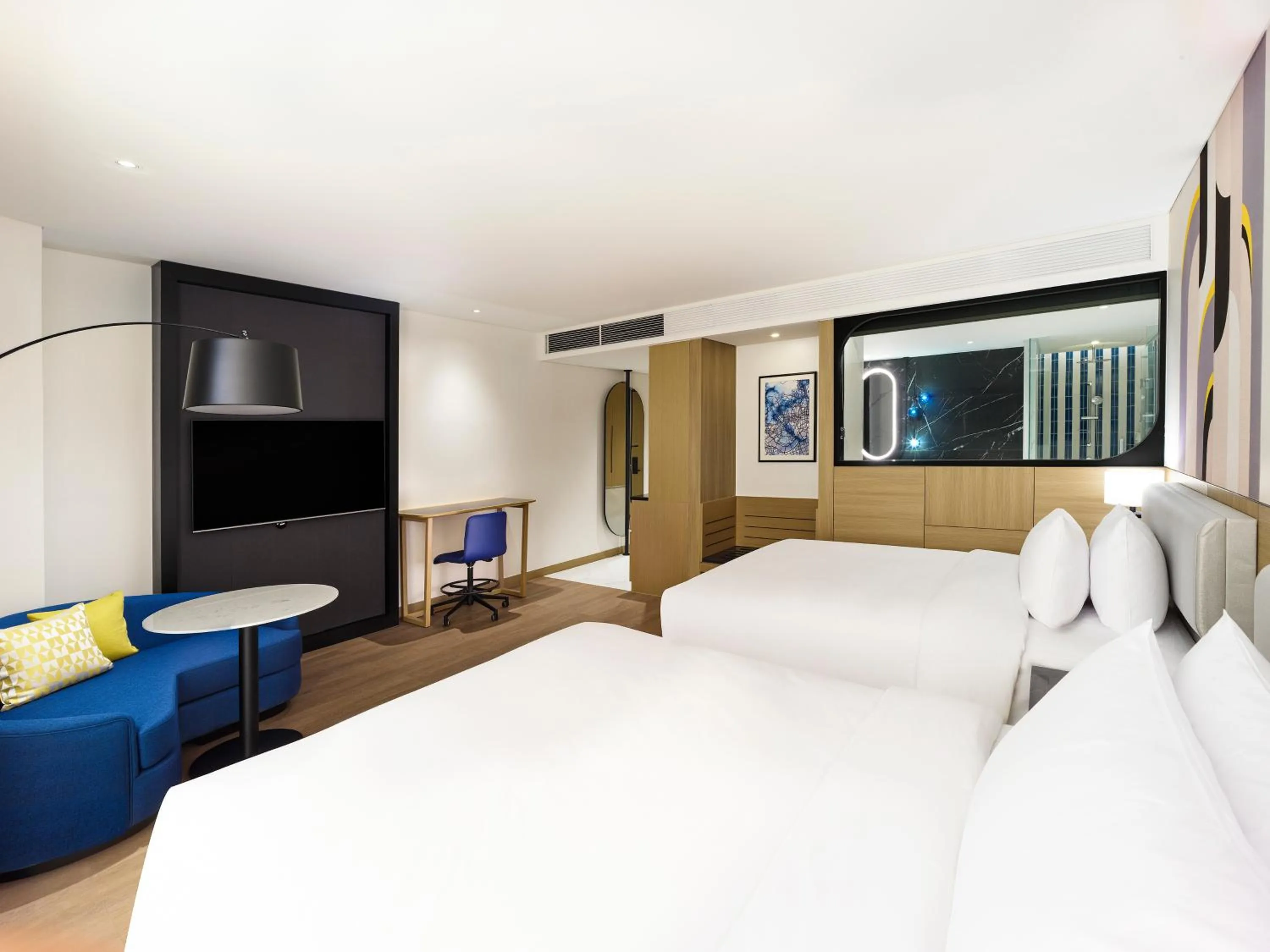 Property building, Bed in Le Meridien Seoul Myeongdong