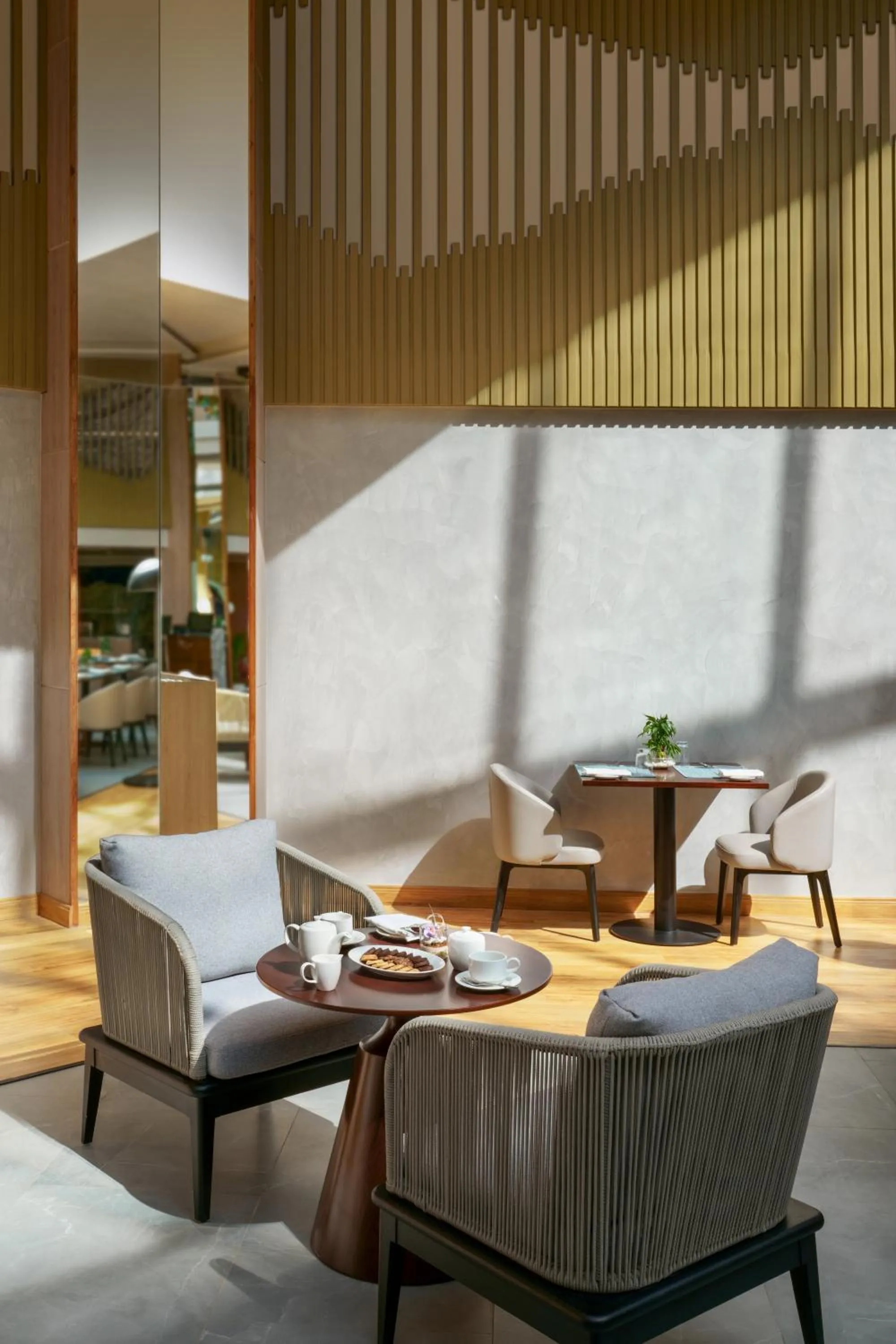 Seating area in Vivanta Meghalaya Shillong