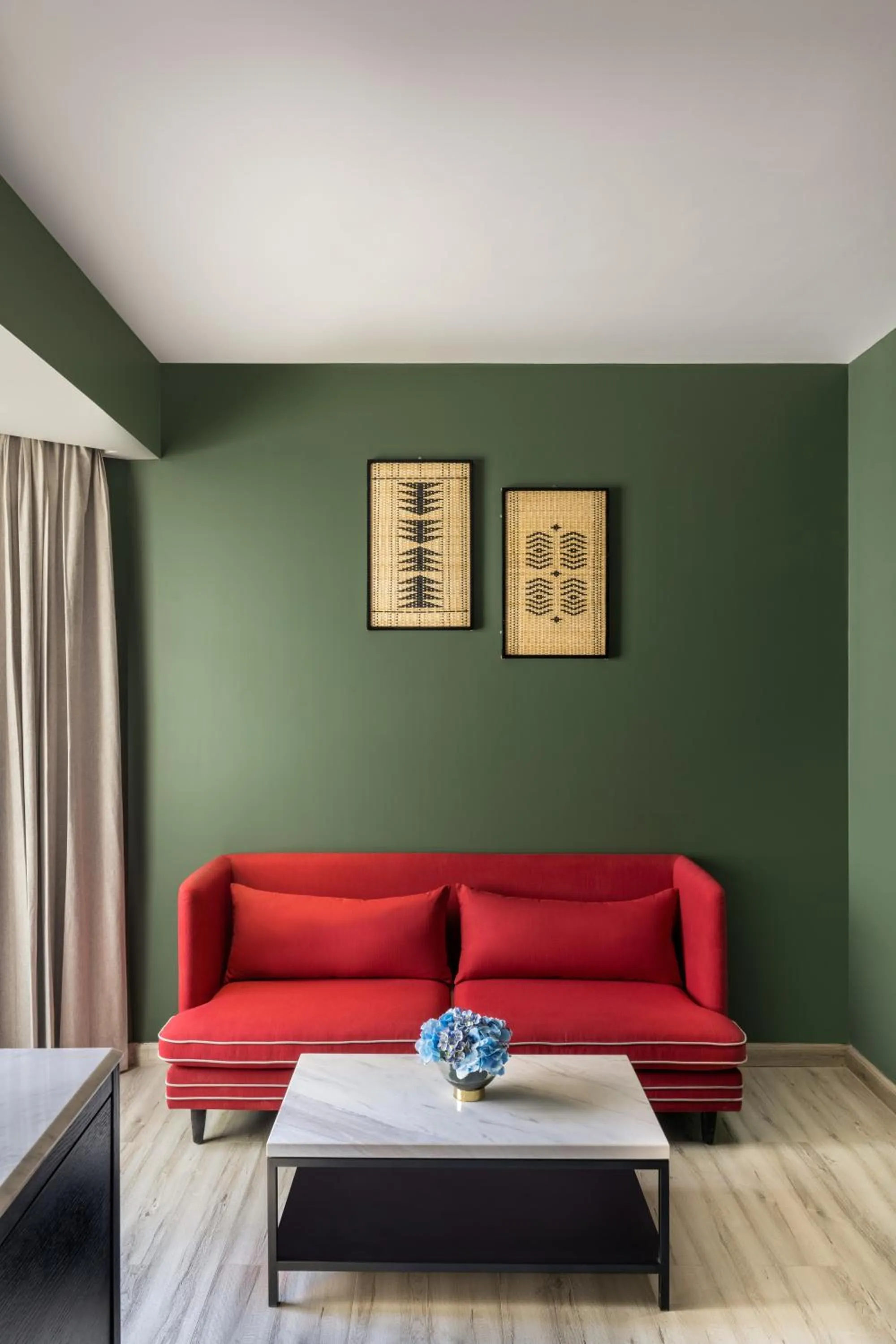 Seating area in Vivanta Meghalaya Shillong