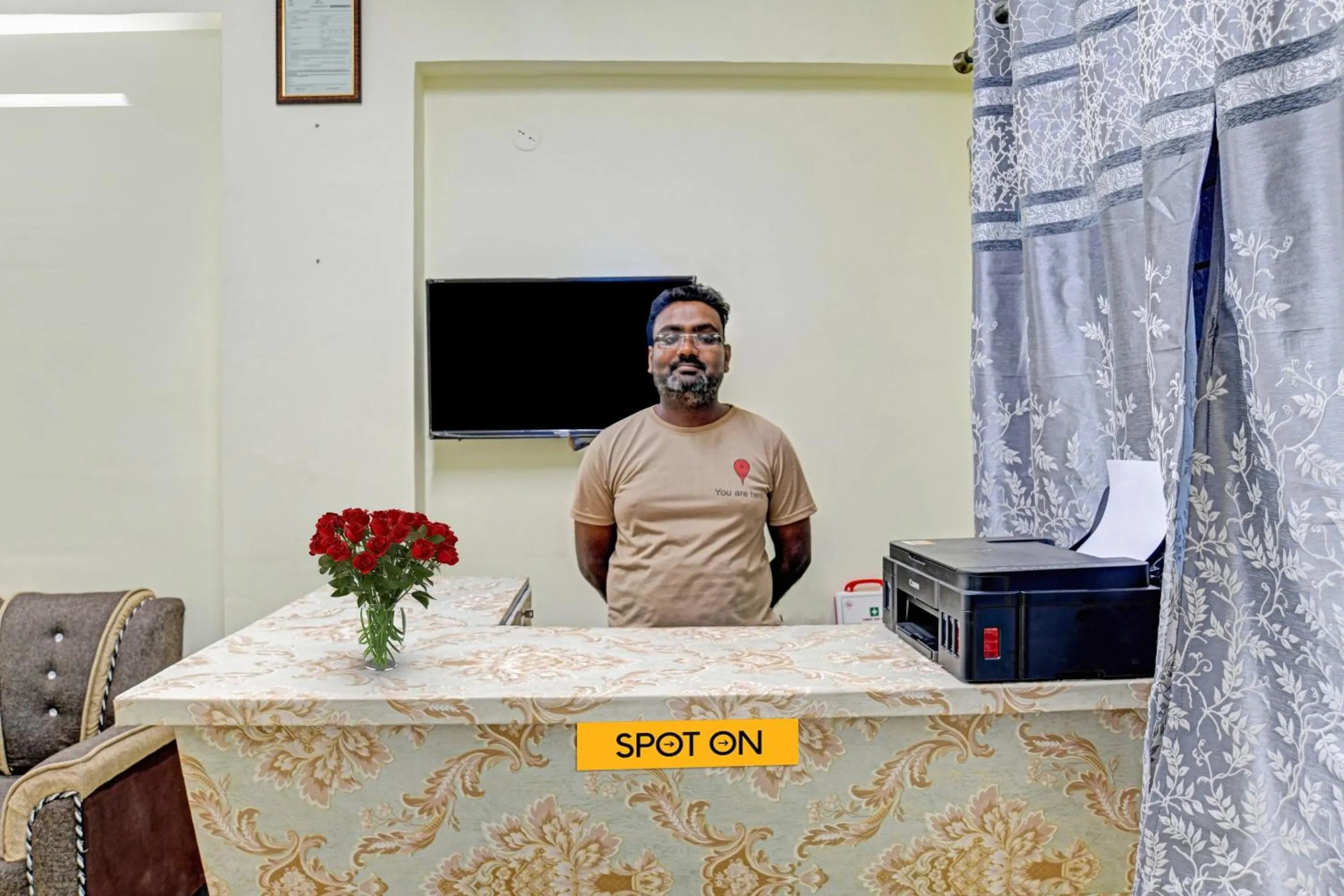 Lobby or reception in Hotel O Trinity Inn