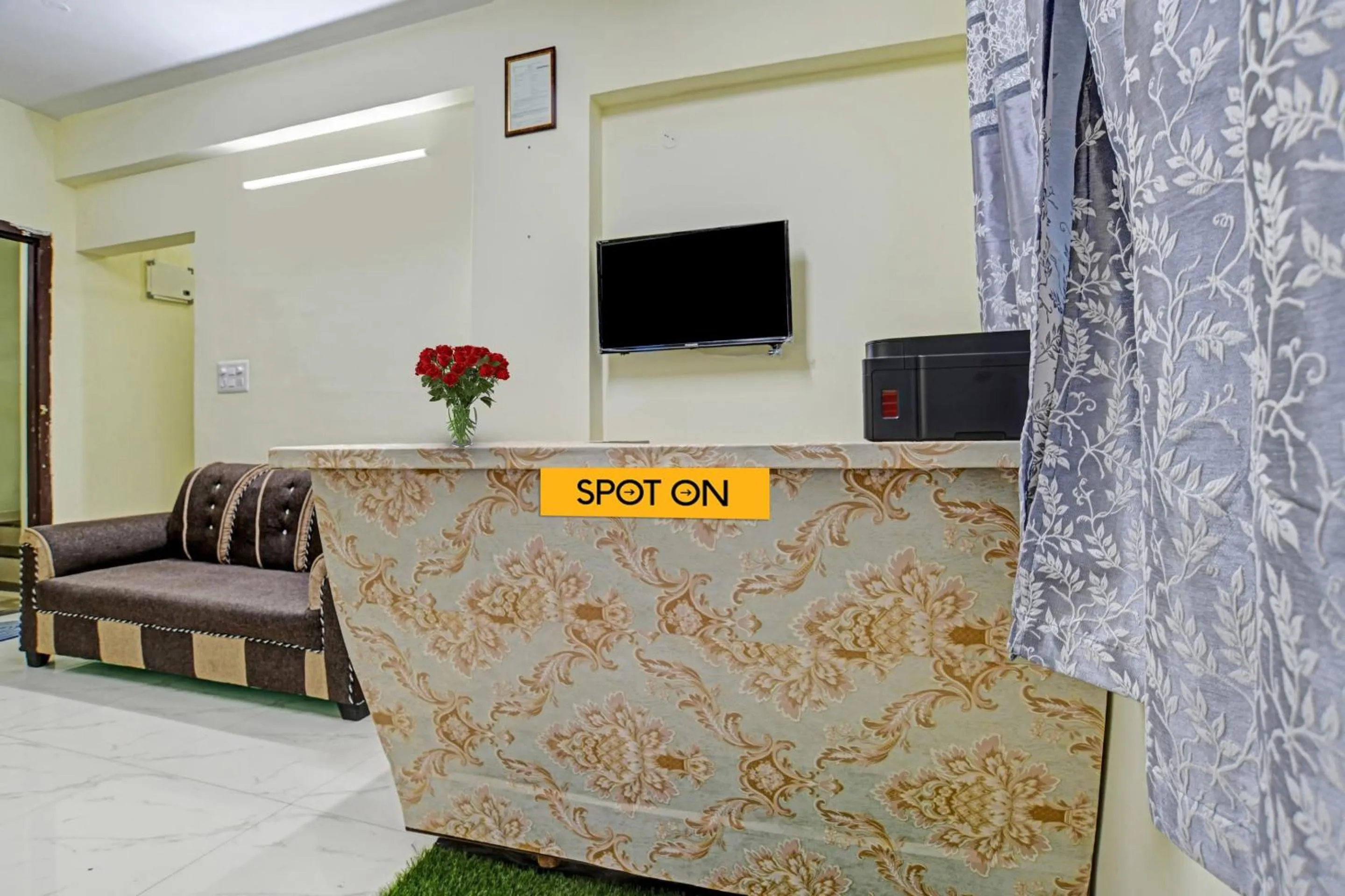 Lobby or reception in Super Hotel O Trinity Inn