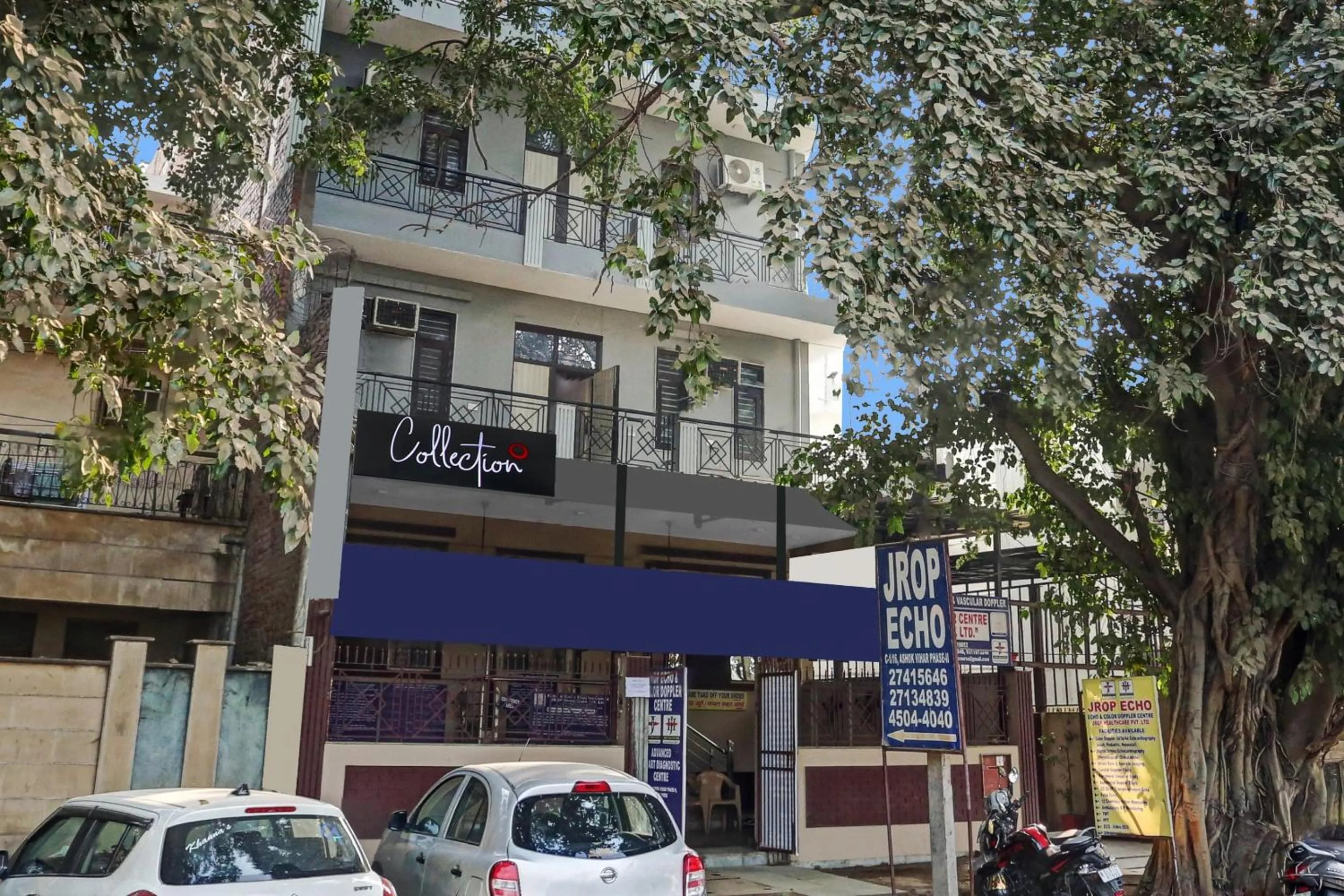 Facade/entrance in Collection O Metro View Ashok Vihar Near Shalimar Bagh Metro Station