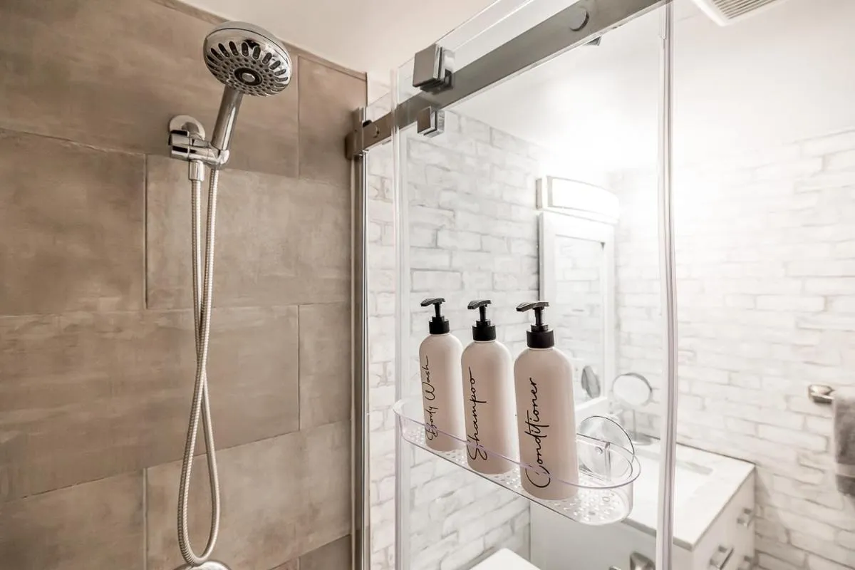 Bathroom in Slope-side Studio Bliss Ski-in Ski-out, Renovated At Blue, Hot Tub, Fast Wi-Fi