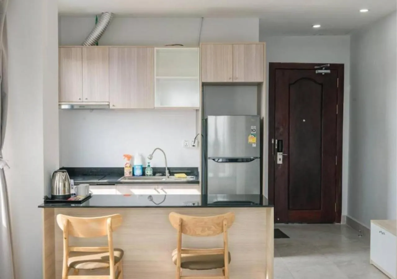 kitchen in Residence 110 (Hotel and Apartments)