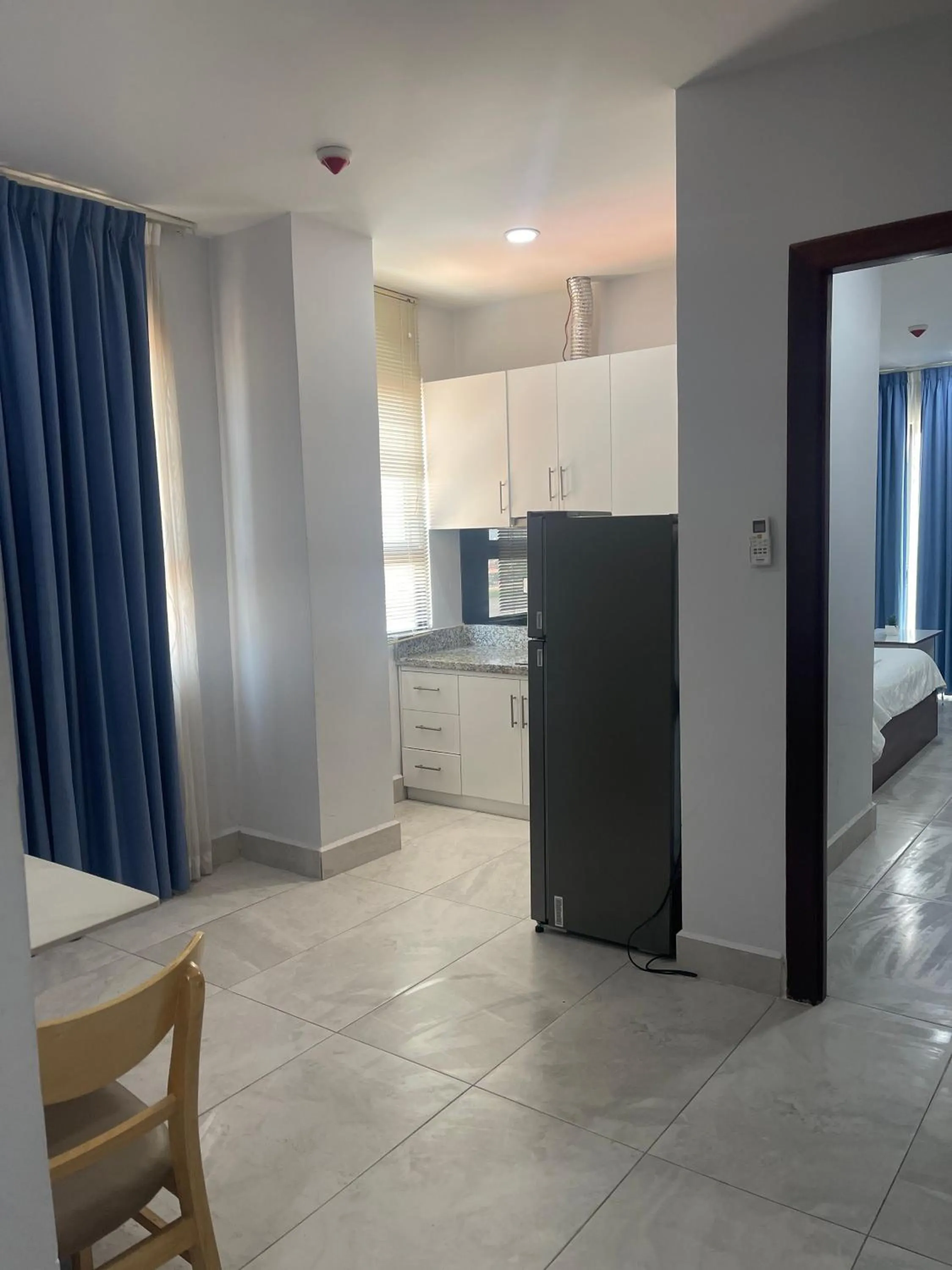 kitchen, Bed in Residence 110 (Hotel and Apartments)