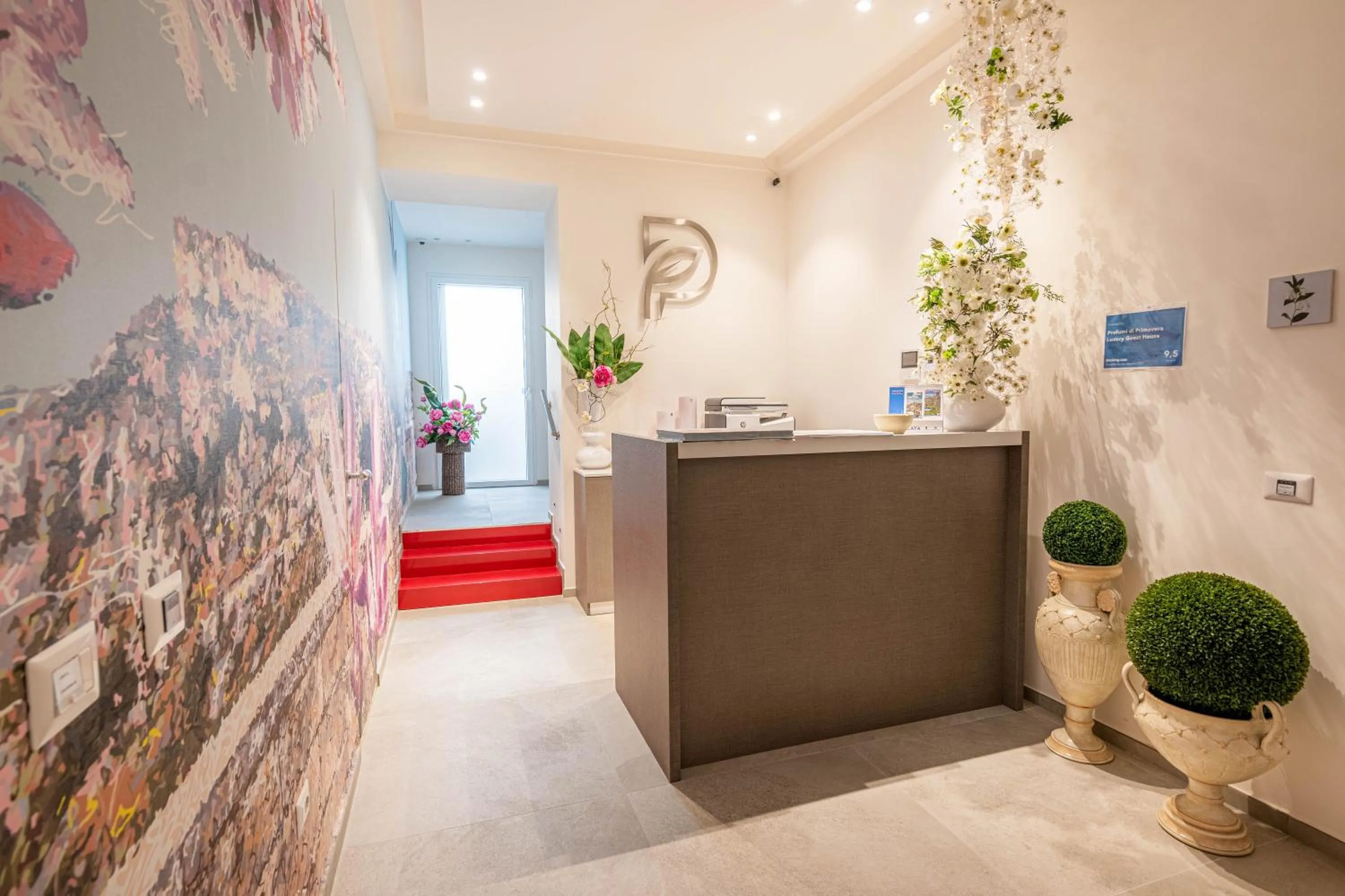 Lobby or reception in Profumi di Primavera Luxury Rooms & Suite