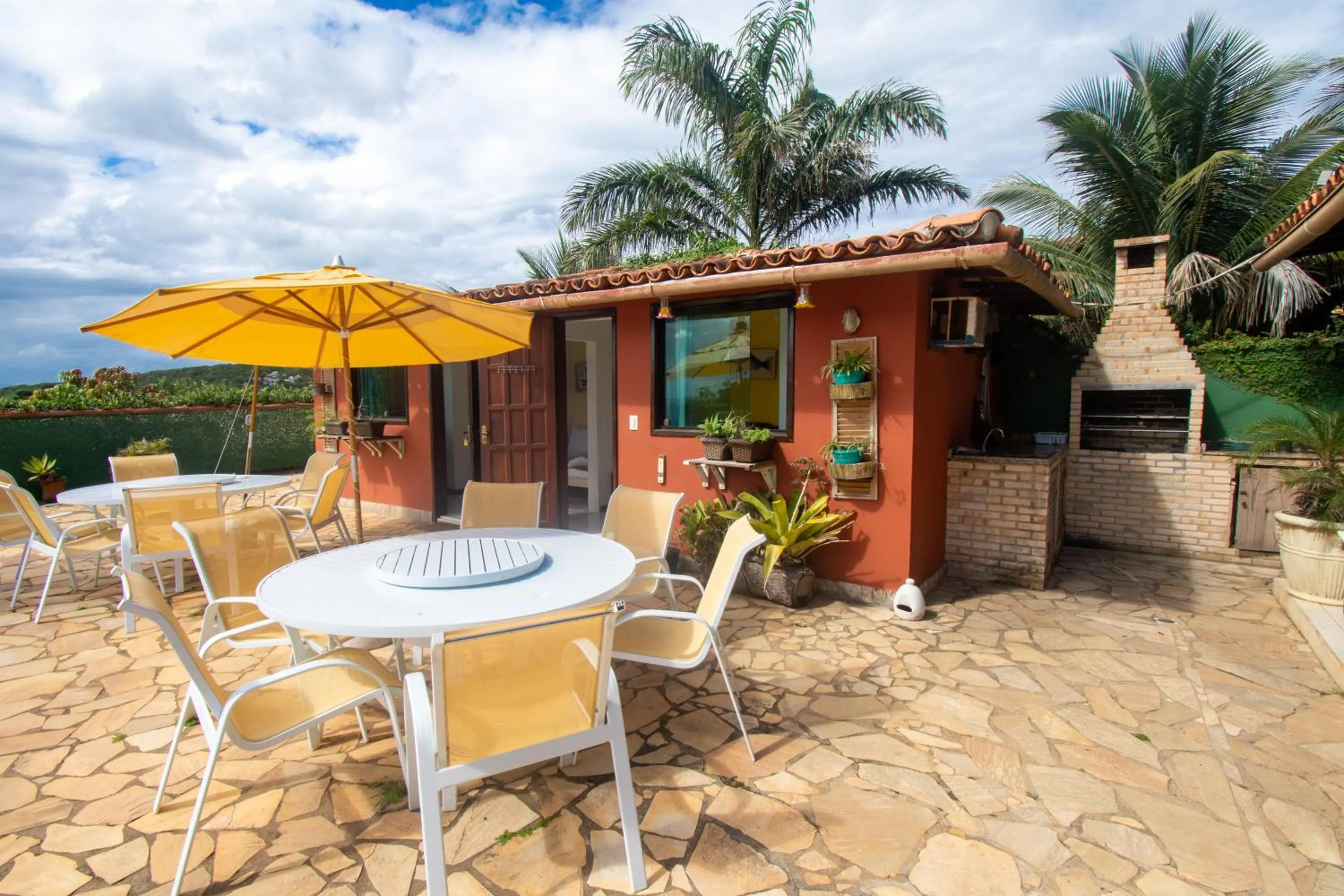 Patio in Pousada Bella Geriba Buzios