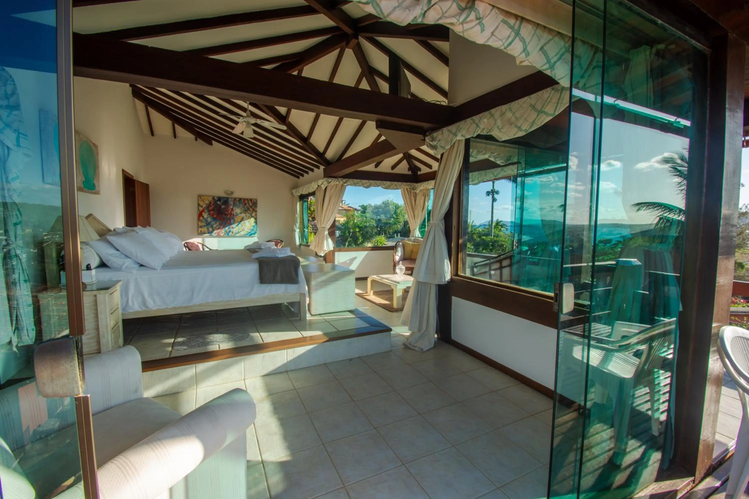 Bed in Pousada Bella Geriba Buzios