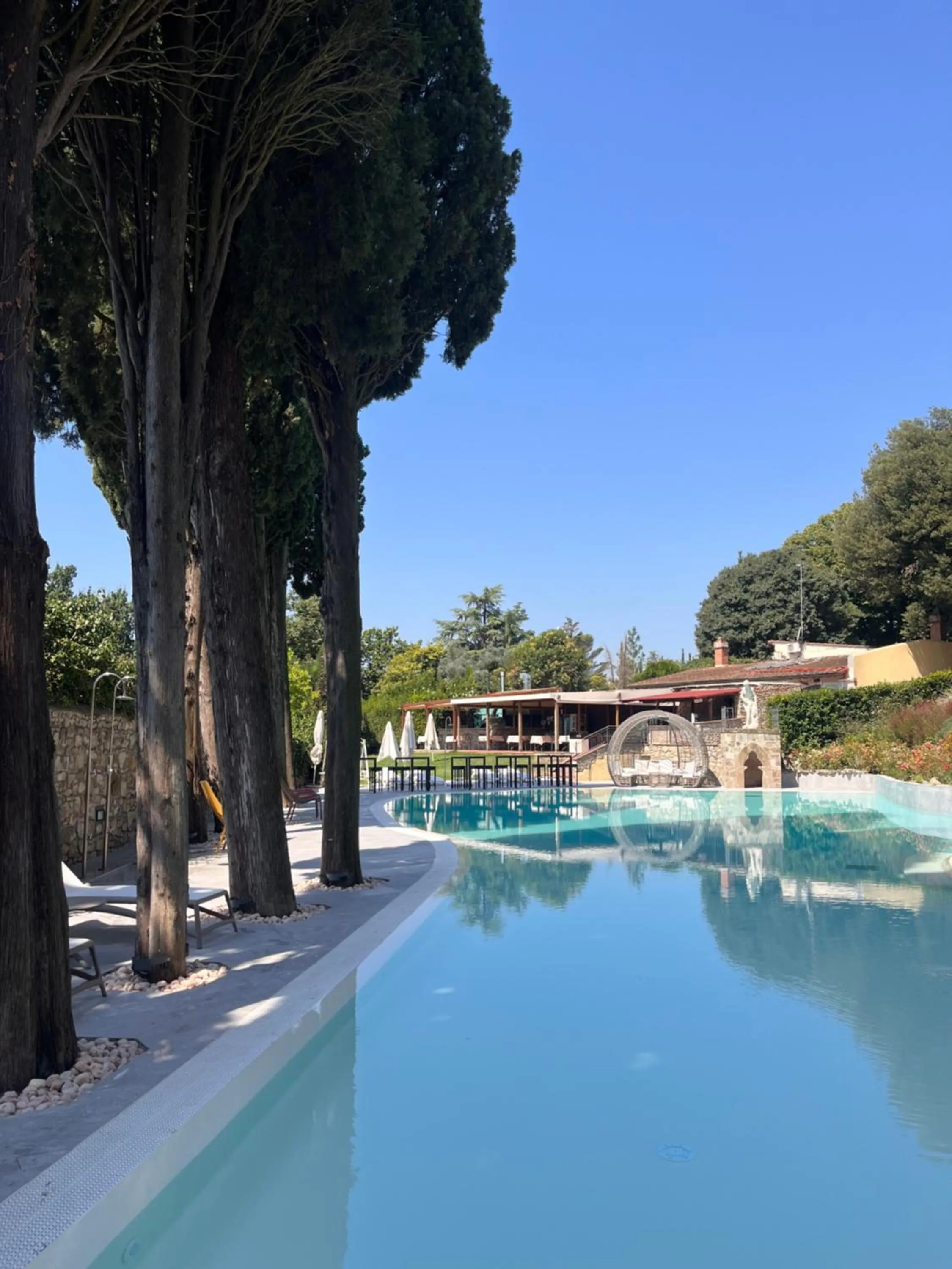 Pool view in Fantastic Garden - Firenze Nord