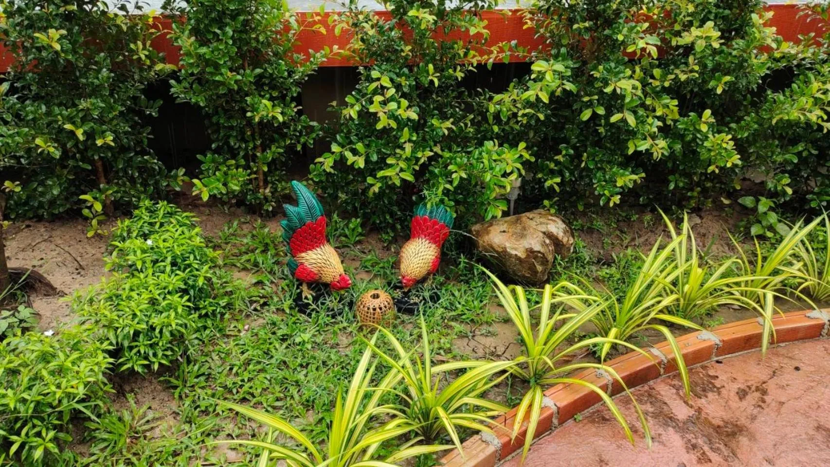 Garden view in Da-Kanda Boutique