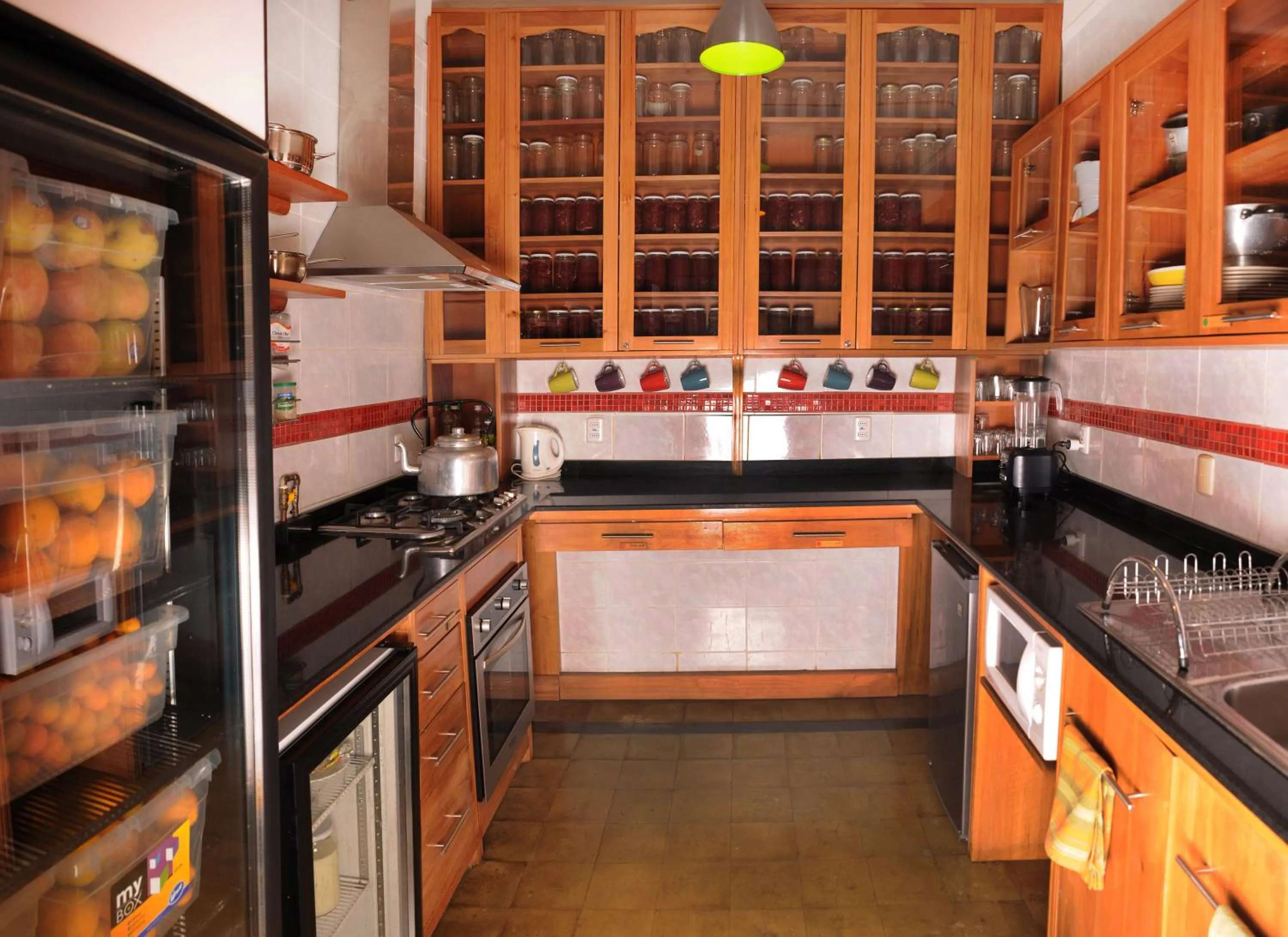 Kitchen or kitchenette in Hostal Rio Amazonas