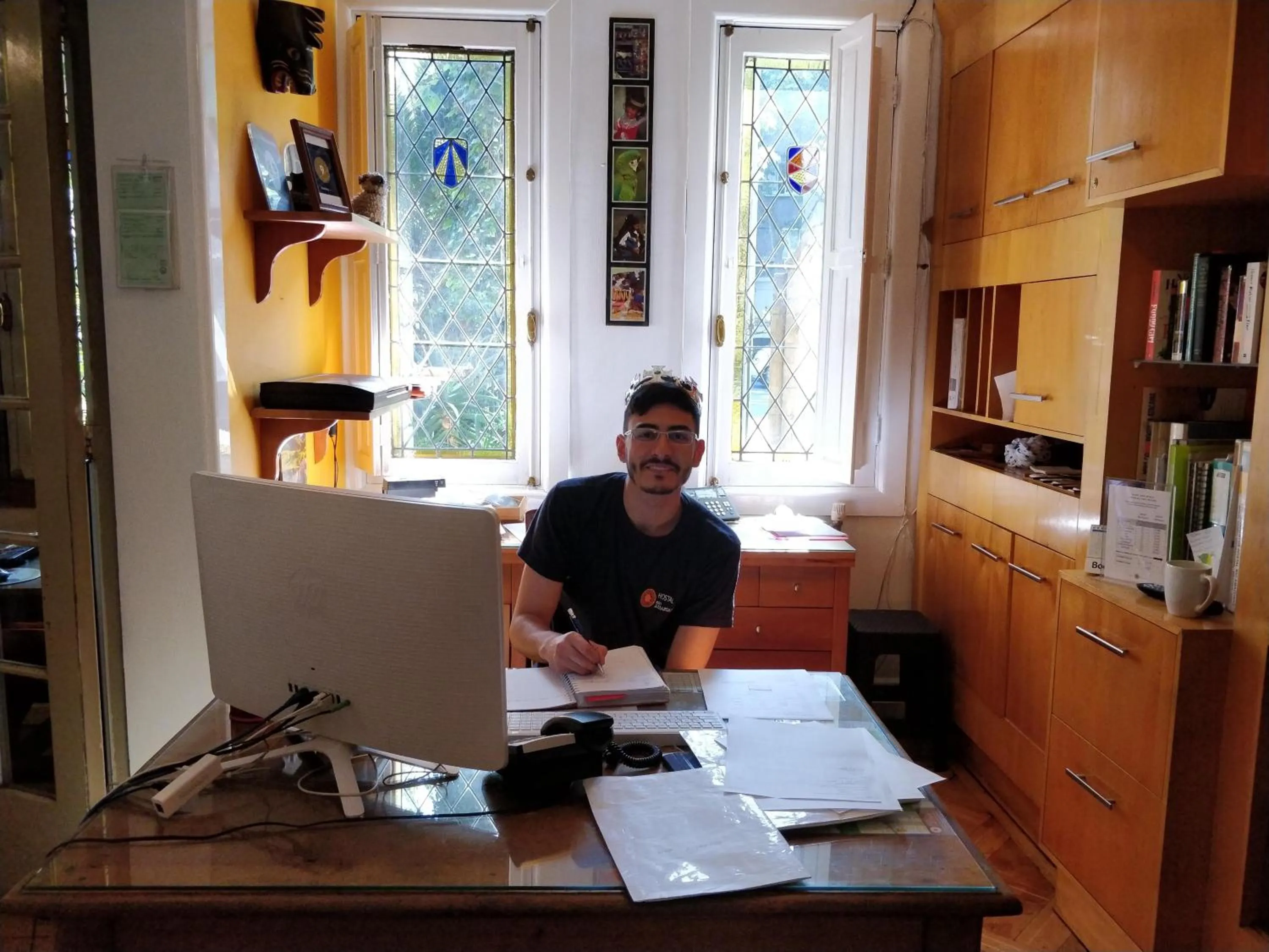 Staff in Hostal Rio Amazonas