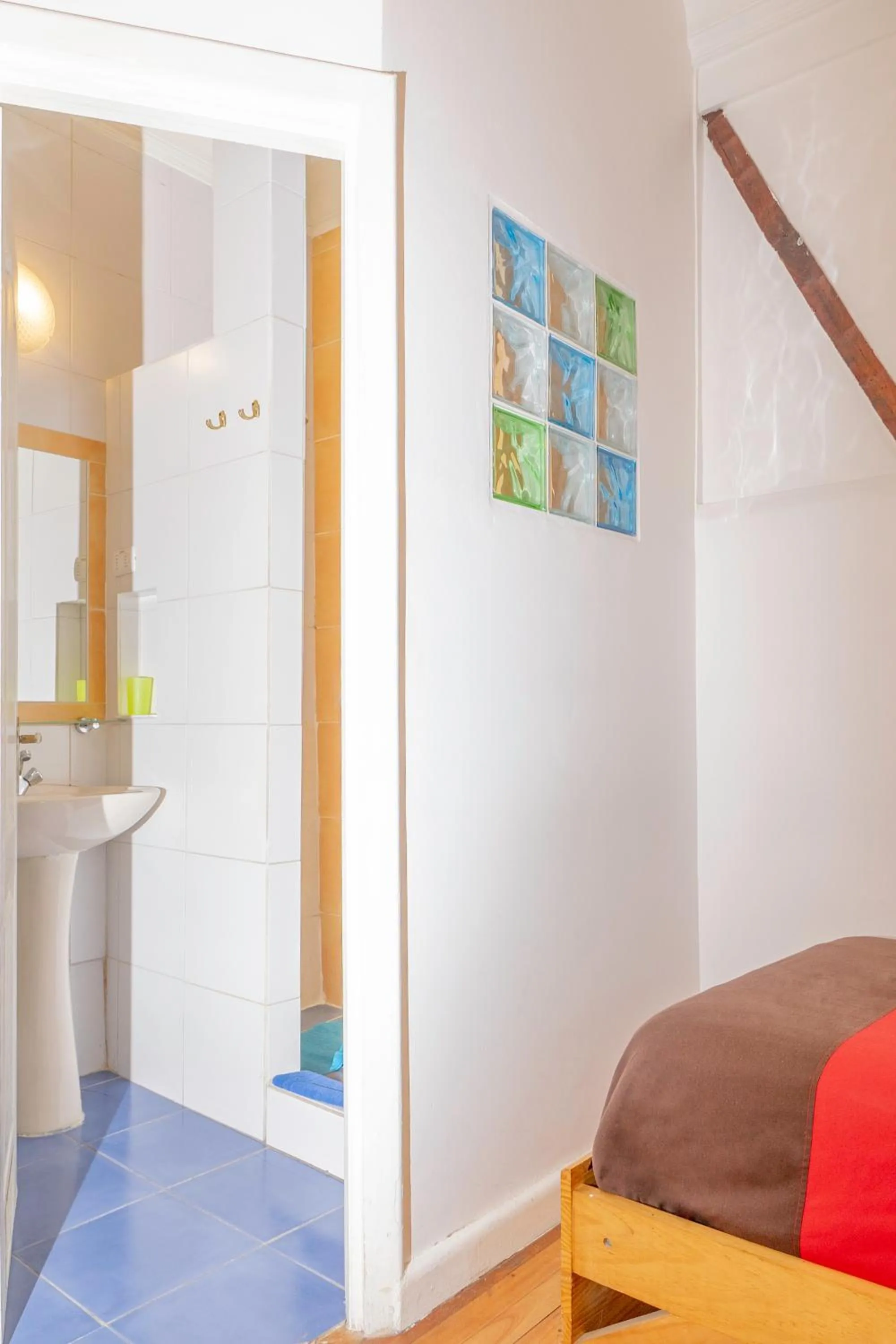 Bathroom, Bed in Hostal Rio Amazonas