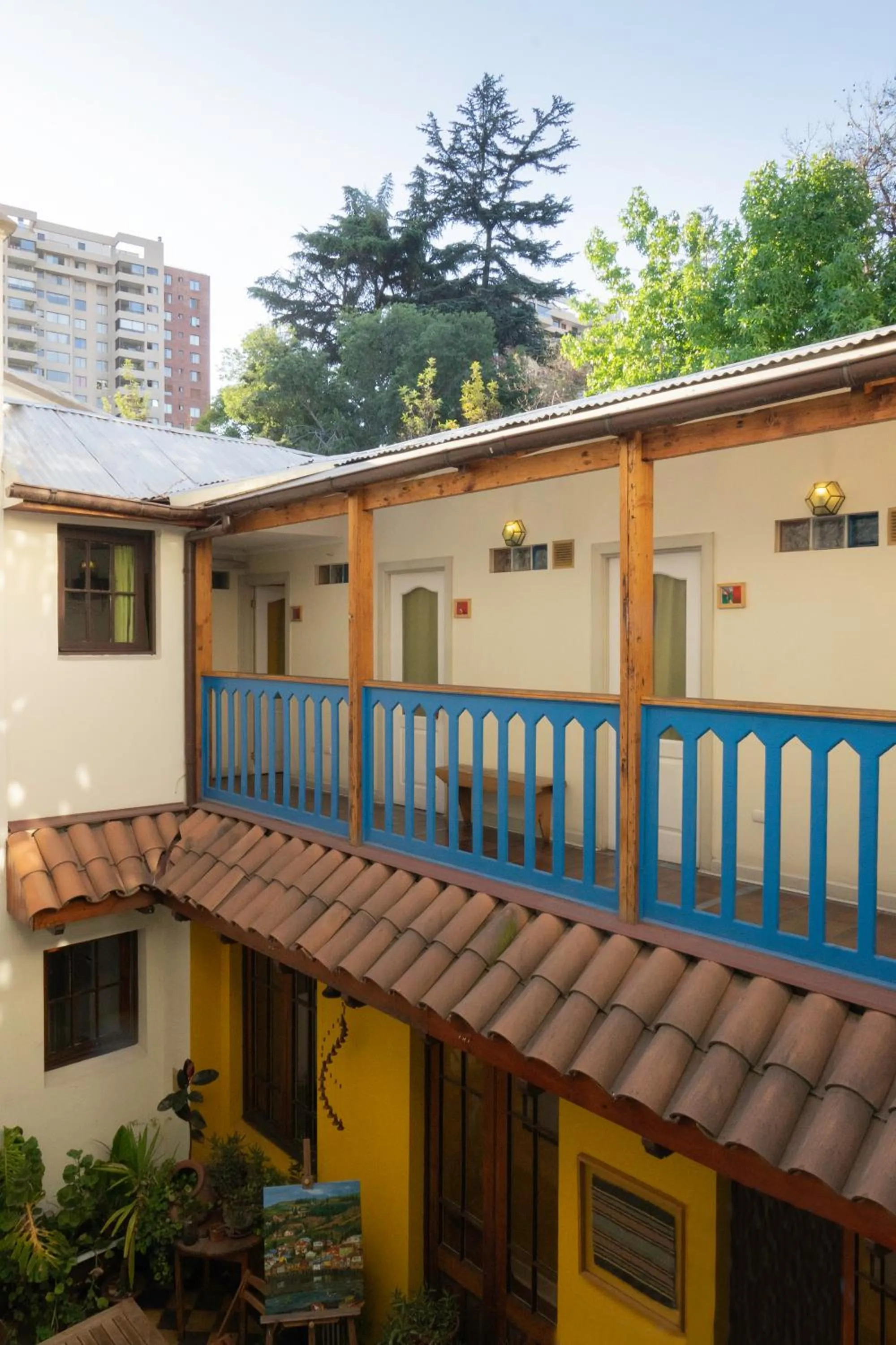 Balcony/Terrace in Hostal Rio Amazonas