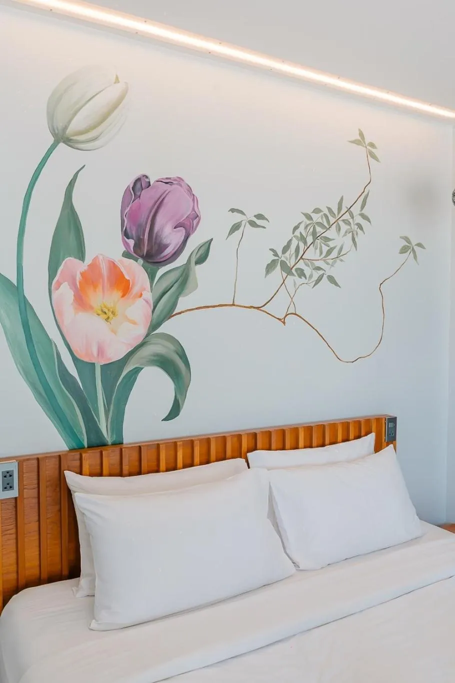 Decorative detail, Bed in Diamond Beach Resort