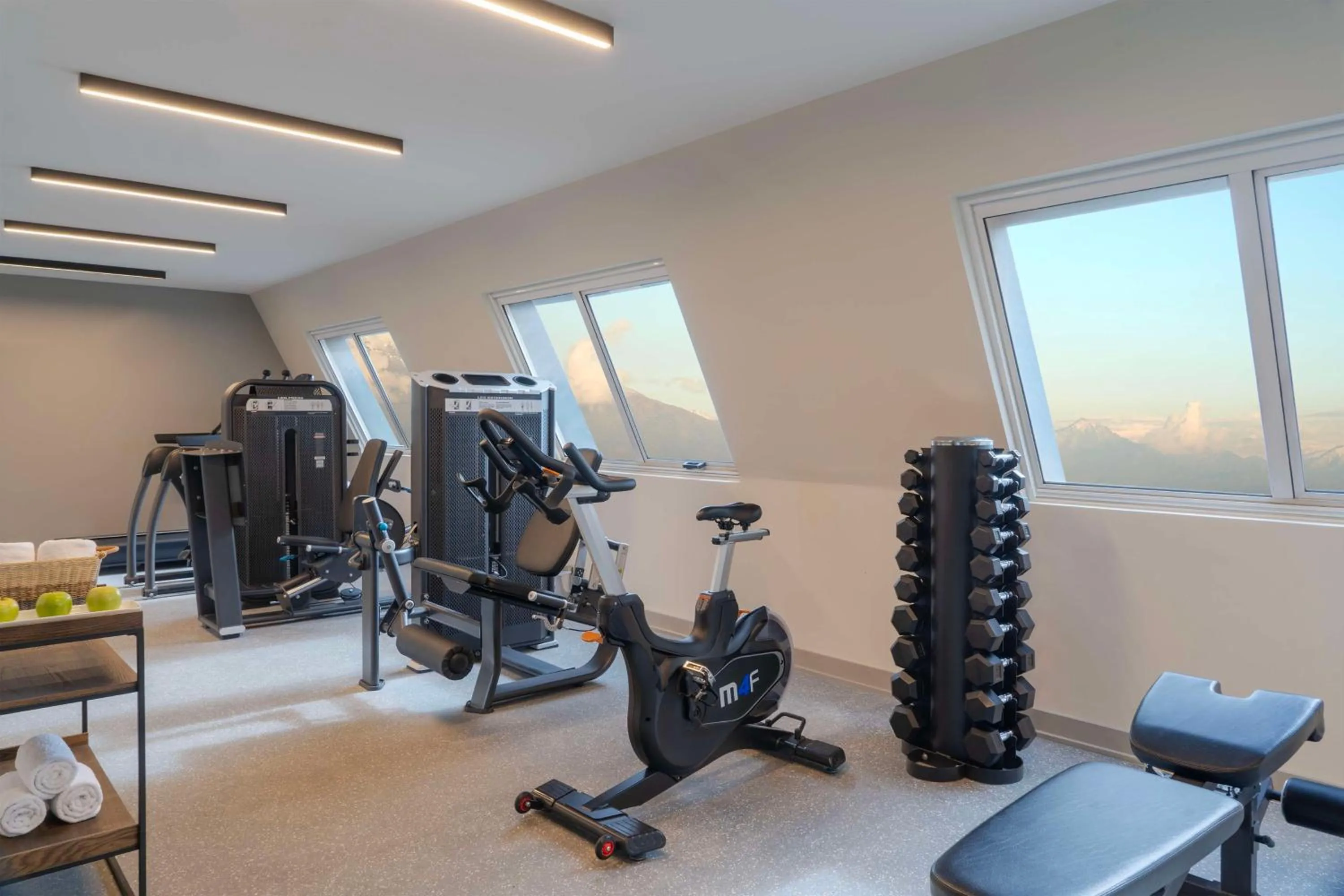 Fitness centre/facilities in NH Ciudad de Santiago