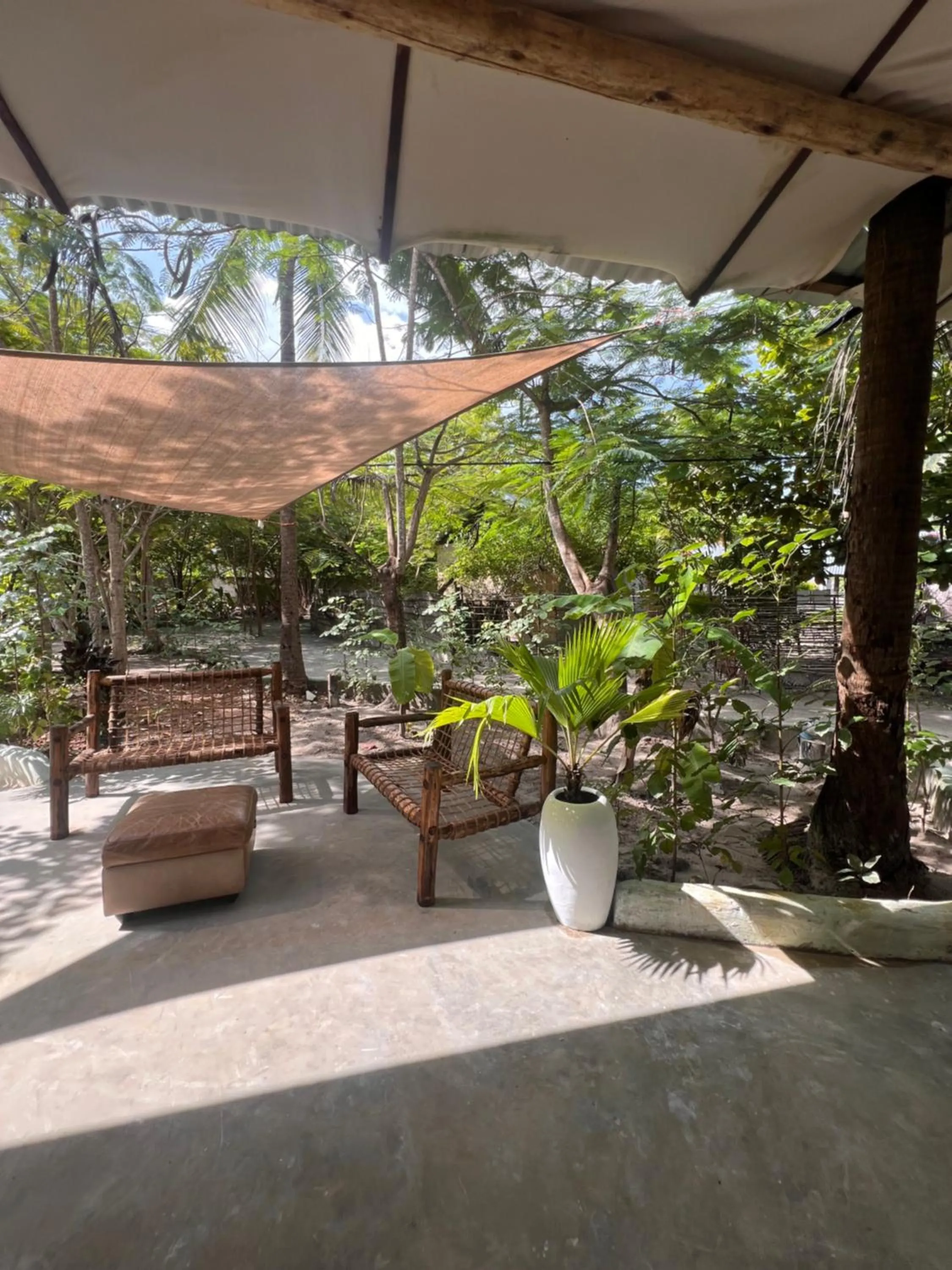 Patio in Karanga Bungalows