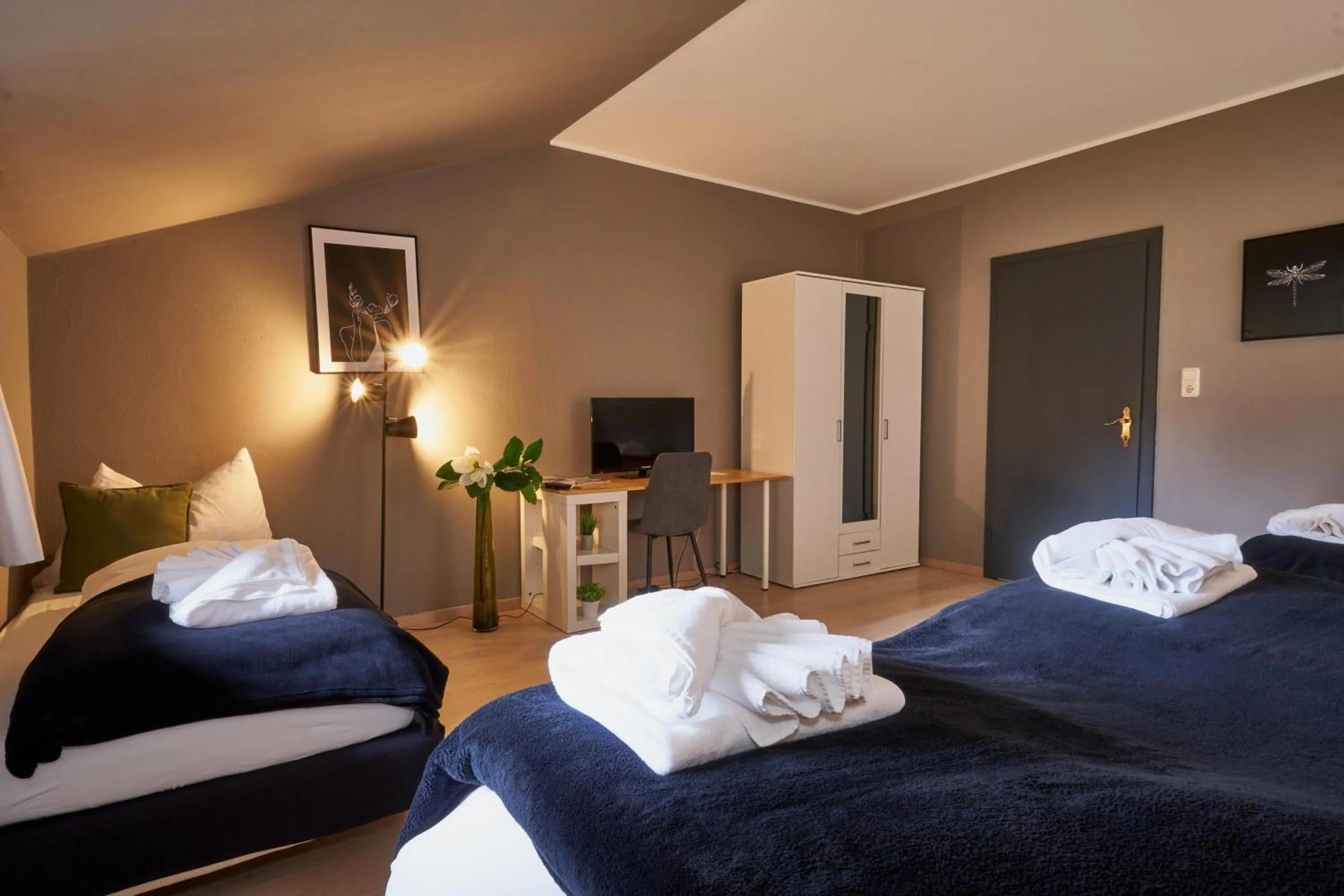 Bedroom, Bed in The Art and Sporthotel