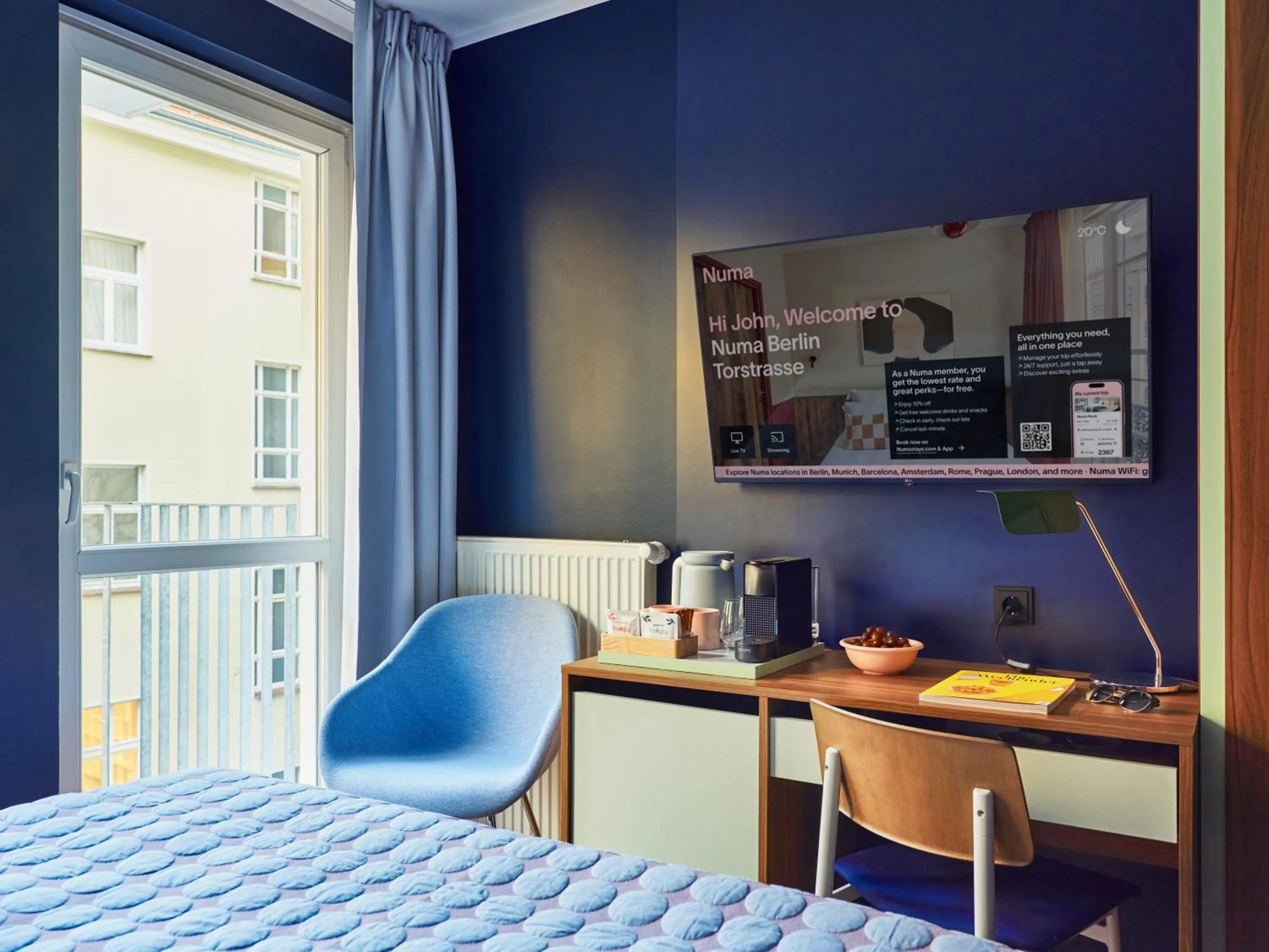 Bed in Numa Berlin Torstrasse