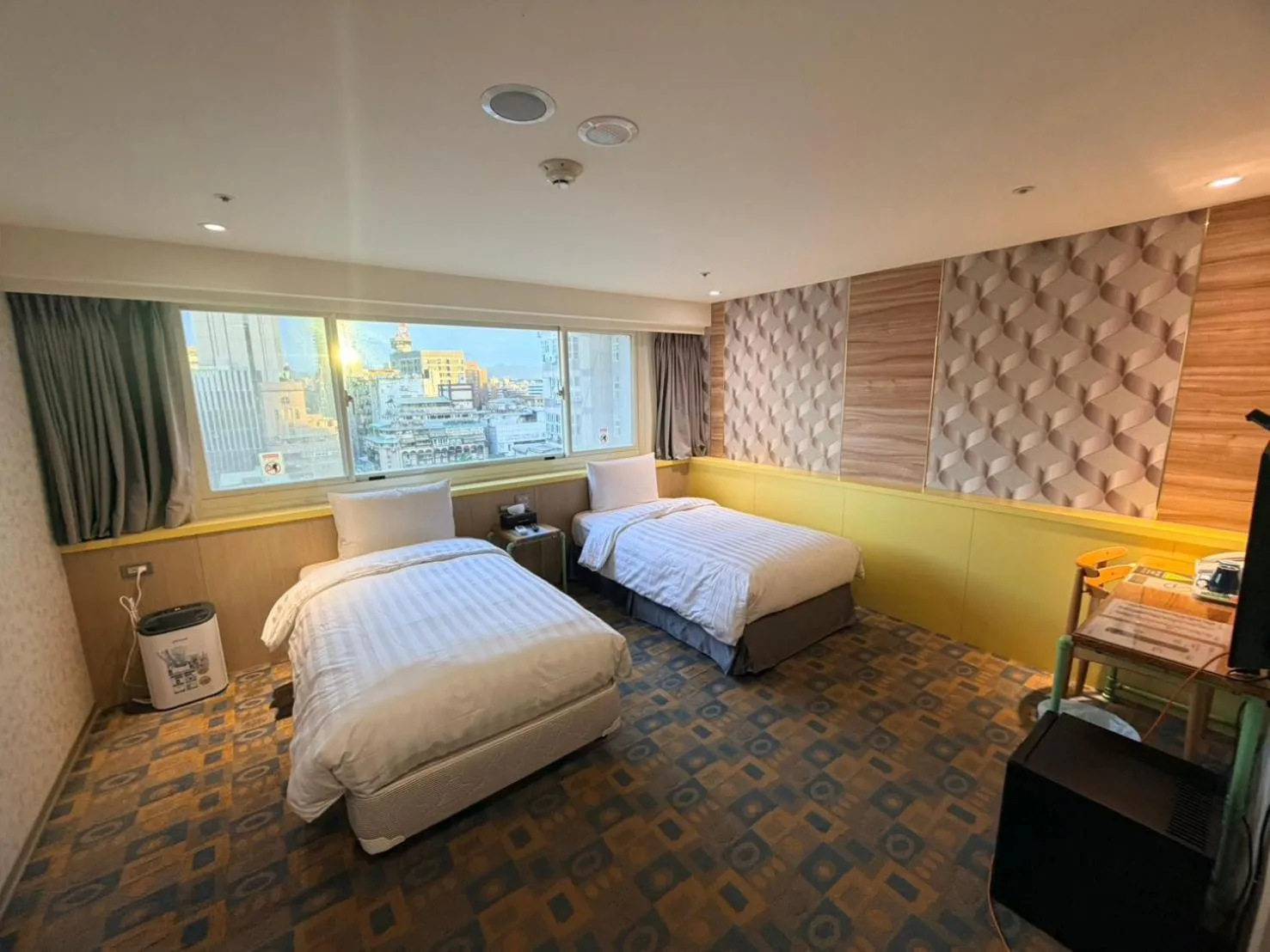 Bed in Ximenhotel-Xining西門大飯店-西寧館