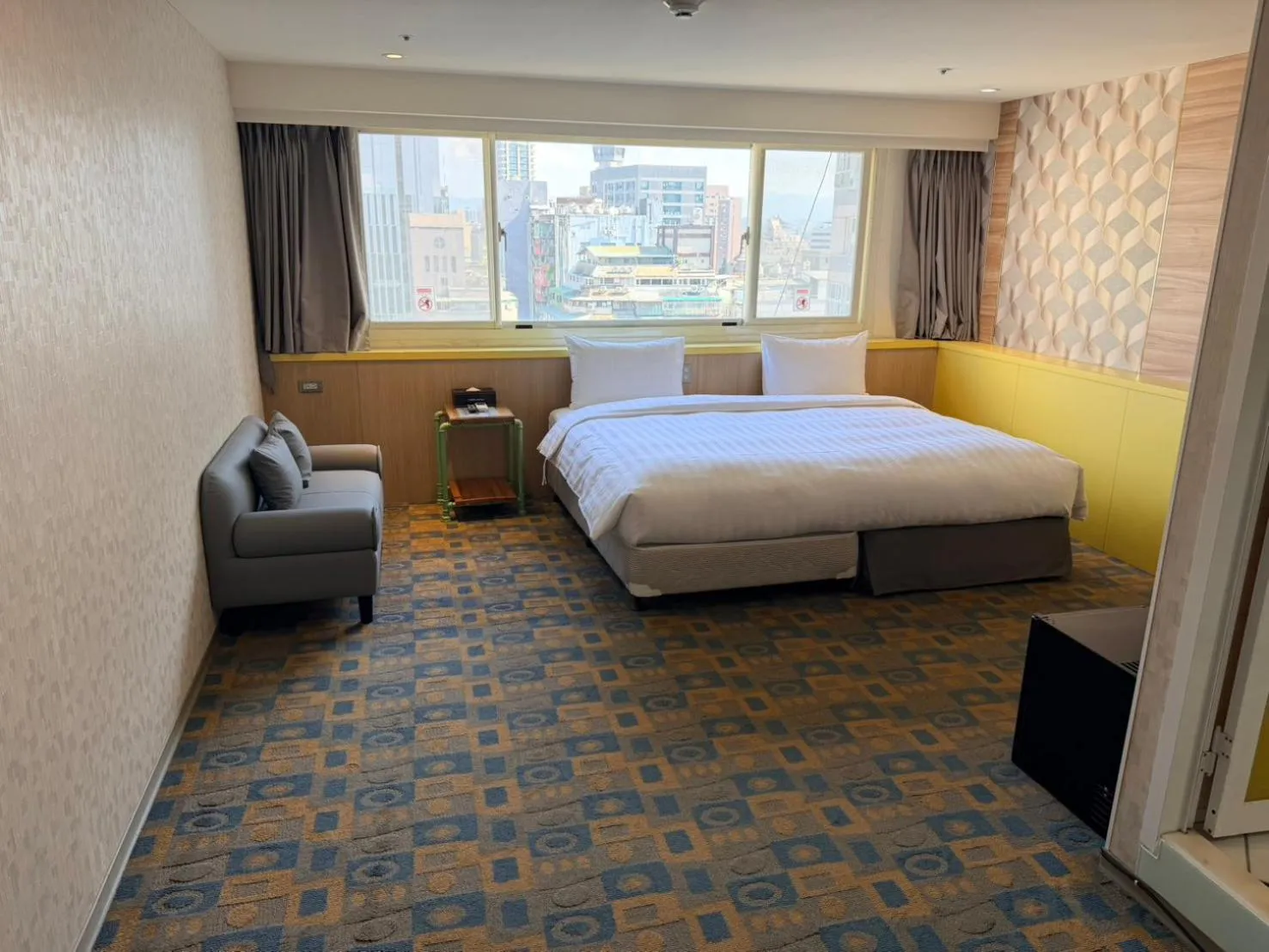 Bed in Ximenhotel-Xining西門大飯店-西寧館