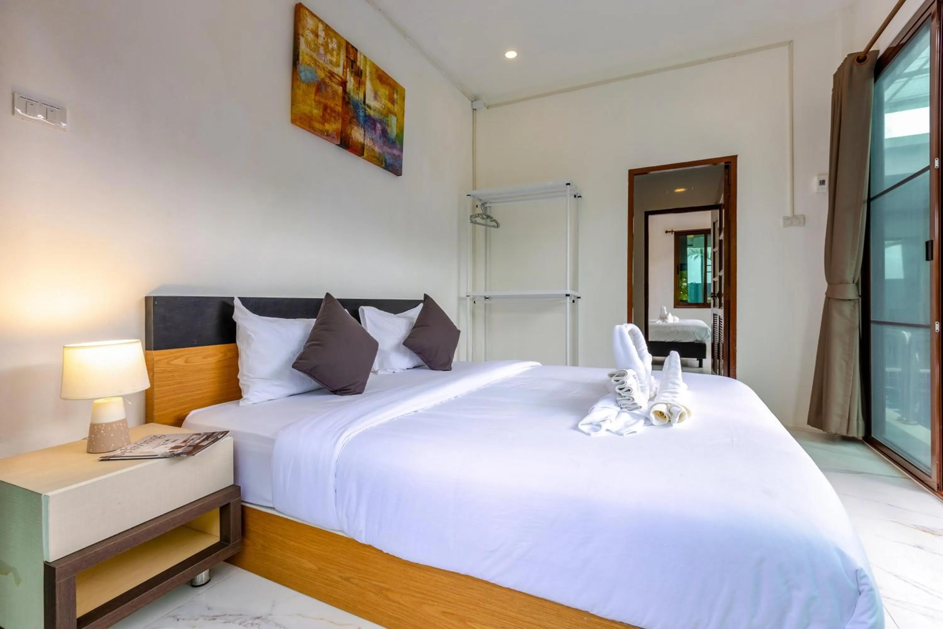 Bed in 4 Bedroom Modern Pool Villa BL10