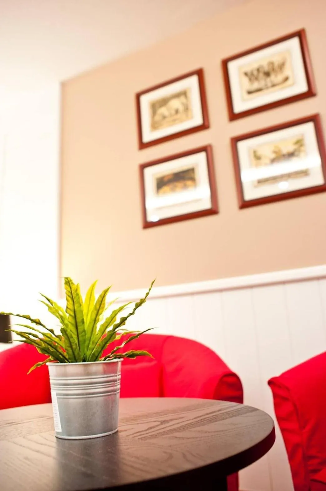 Seating area in Sabai Dee Minitel