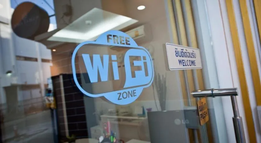 Facade/entrance in Sabai Dee Minitel