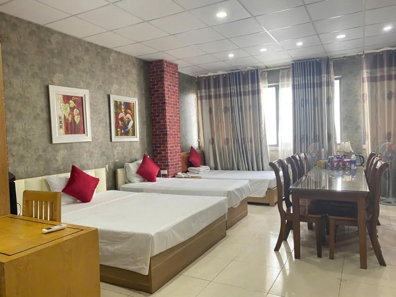 Bed in Moon Hotel Cau Giay