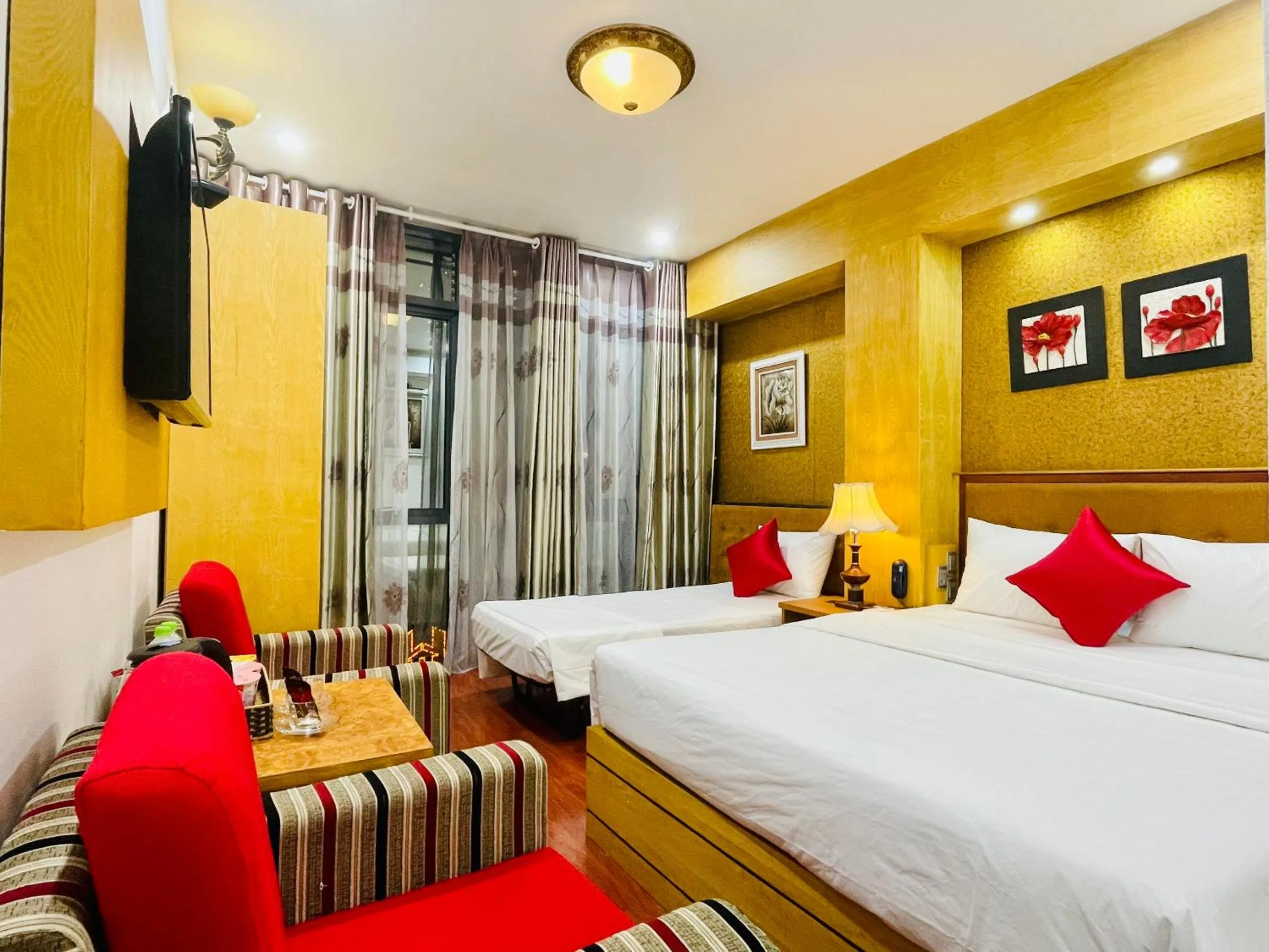 Bed in Moon Hotel Cau Giay