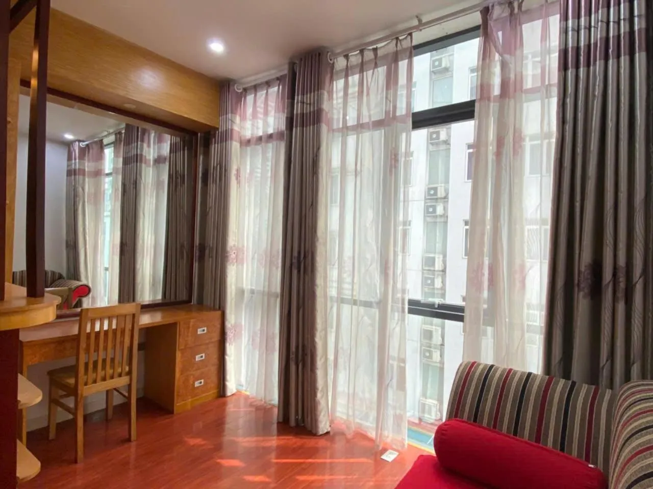 Quiet street view in Moon Hotel Cau Giay