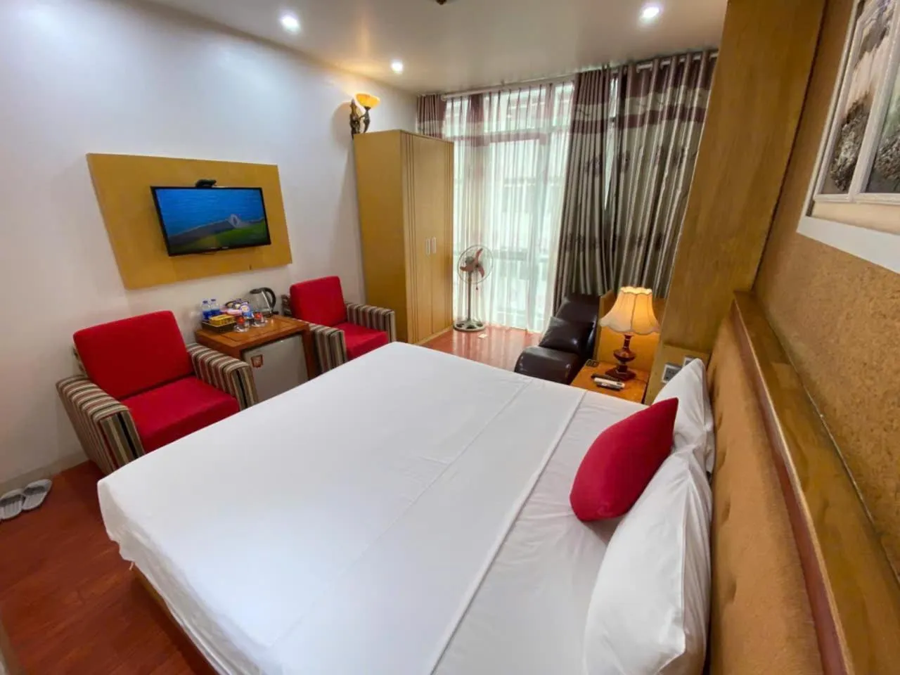 Bed in Moon Hotel Cau Giay