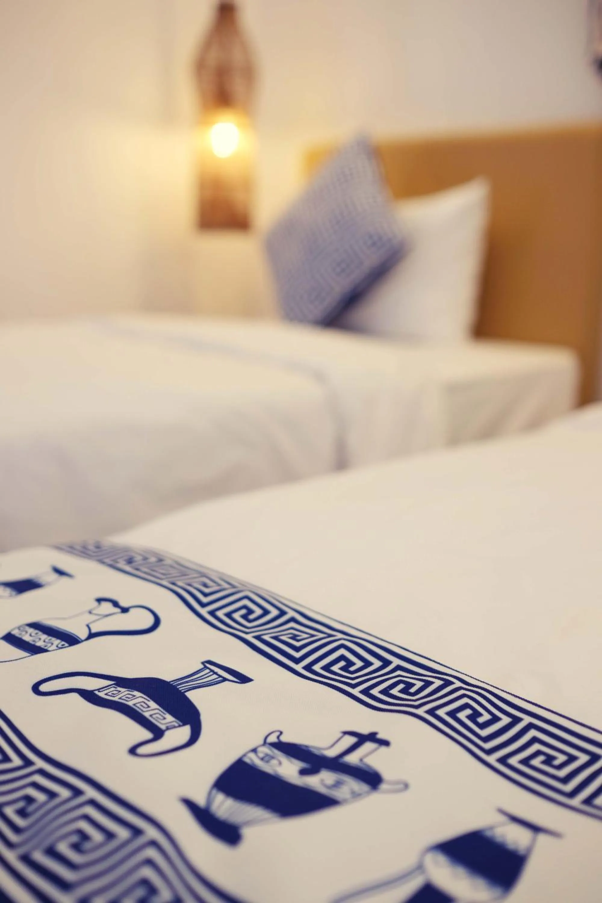 Bed in Little Mykonos