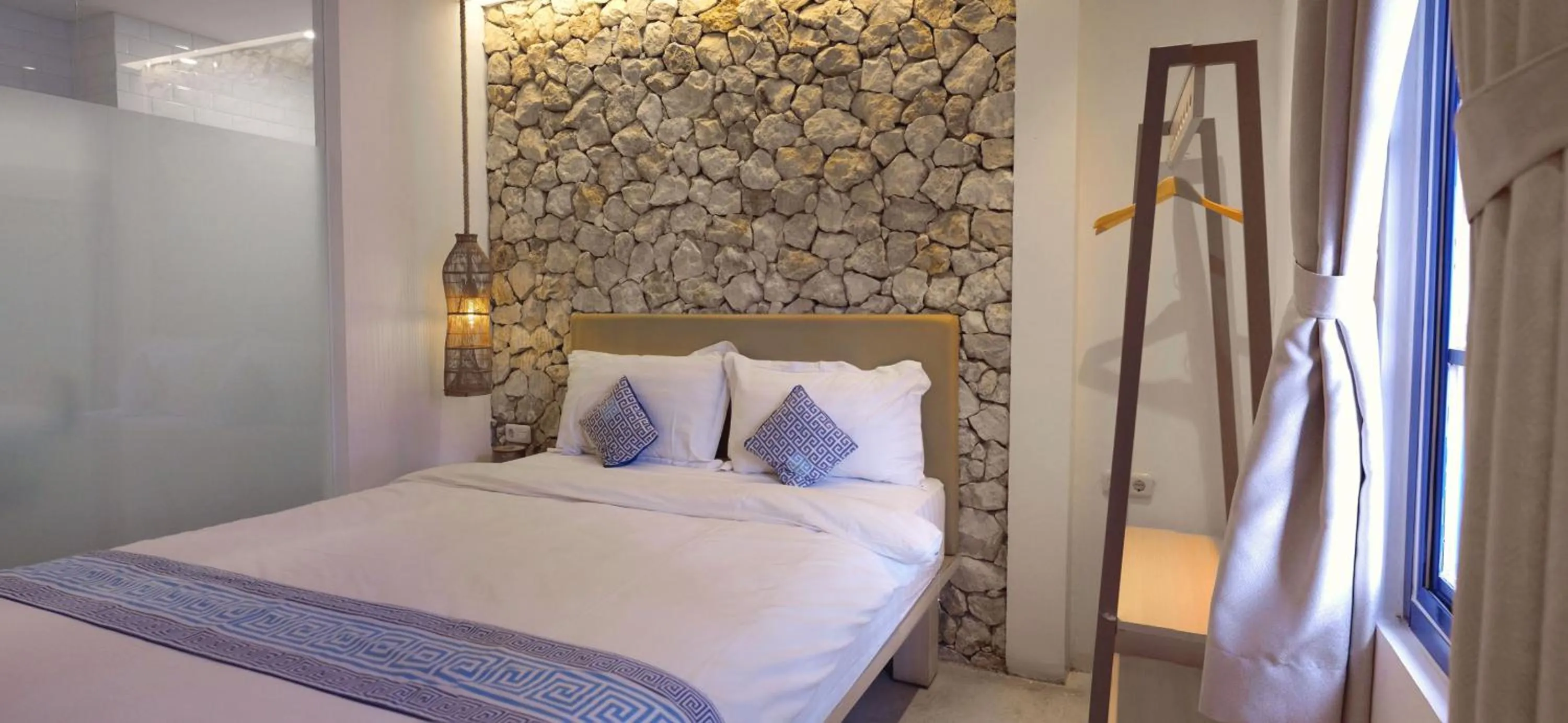 Bed in Little Mykonos