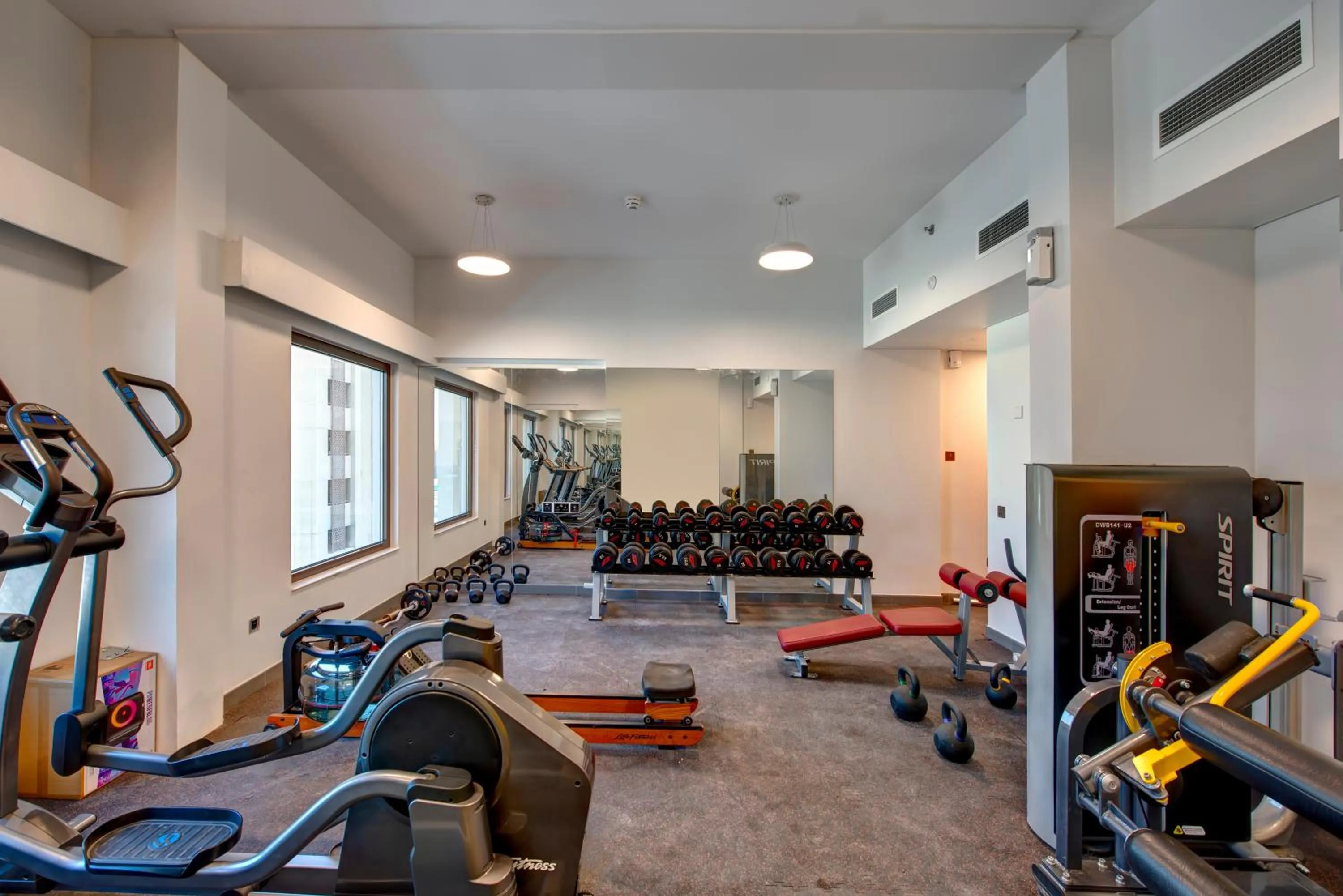 Fitness centre/facilities in Wescott Hotel