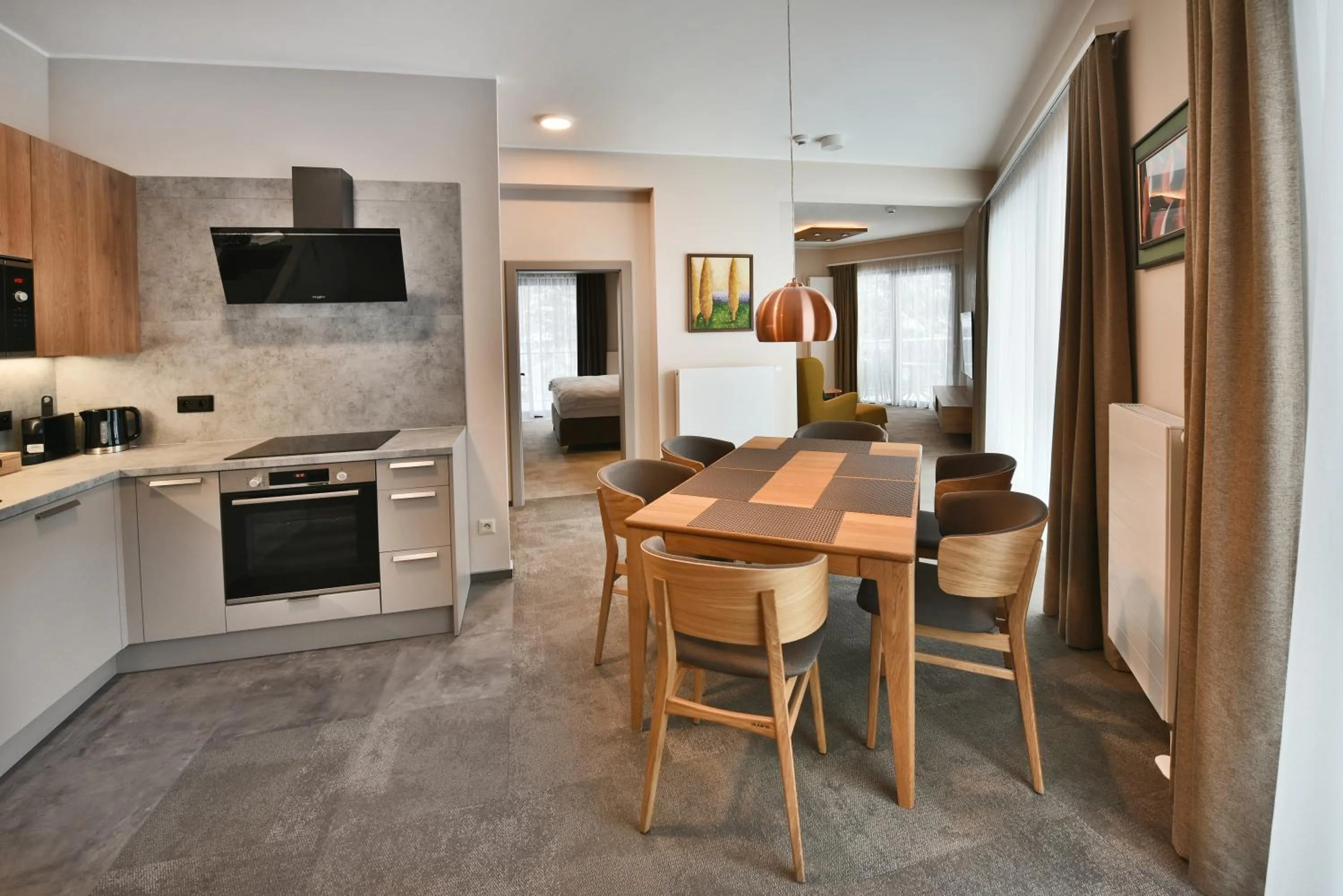 Seating area in APLEND Lake Resort