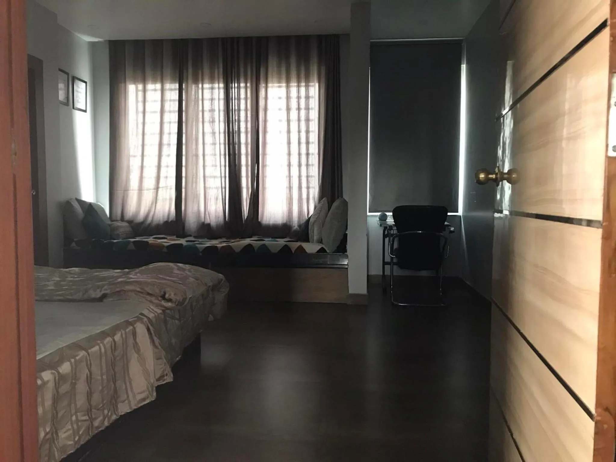 Bed in Mariya Condo hotel