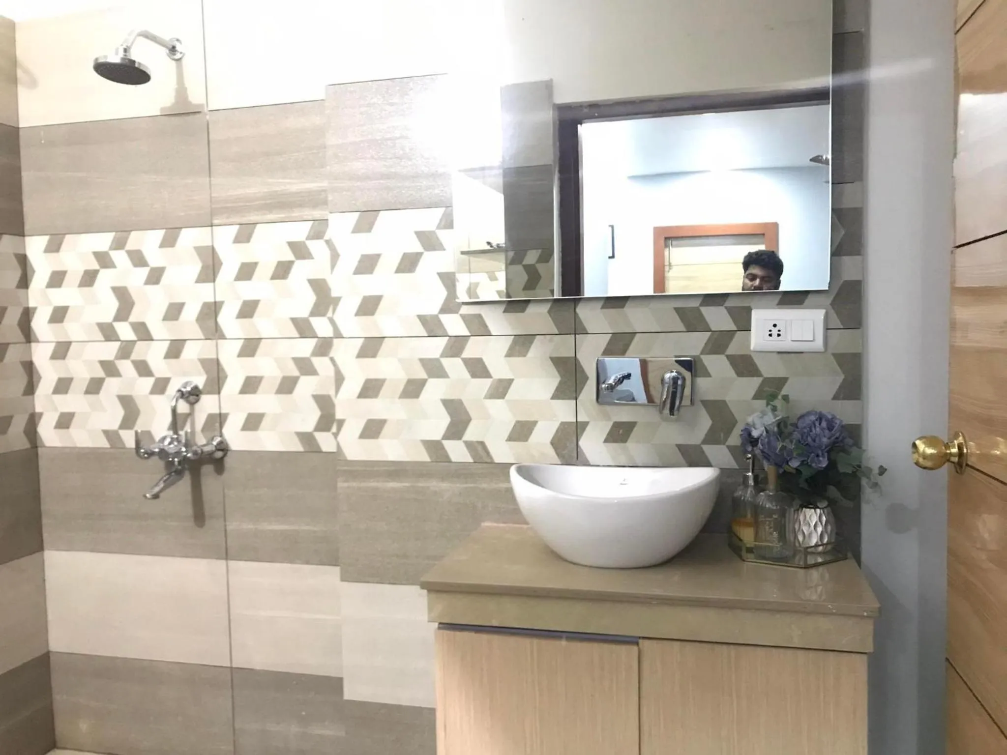 Bathroom in Mariya Condo hotel